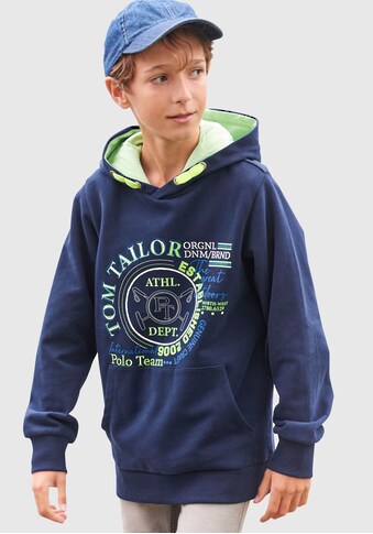 TOM TAILOR Polo Team Kapuzensweatshirt »NORTH-WEST« kaufen