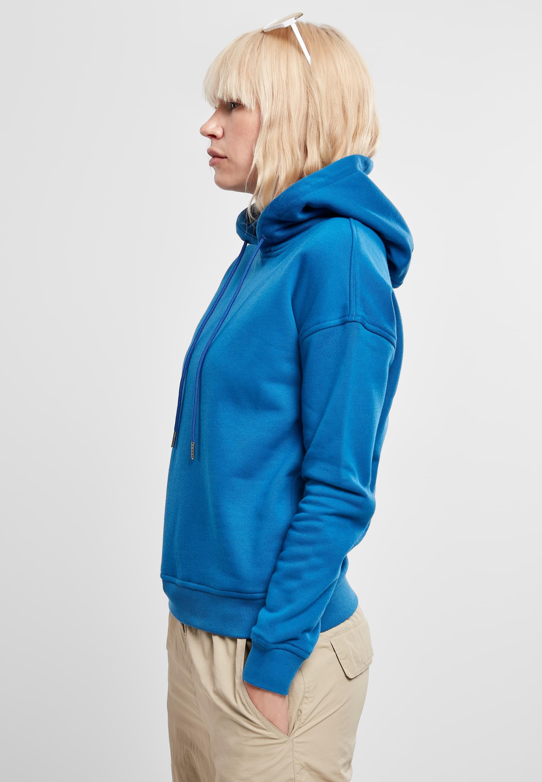 URBAN CLASSICS Kapuzenpullover »Urban Classics Damen Ladies Hoody«, (1 tlg.)