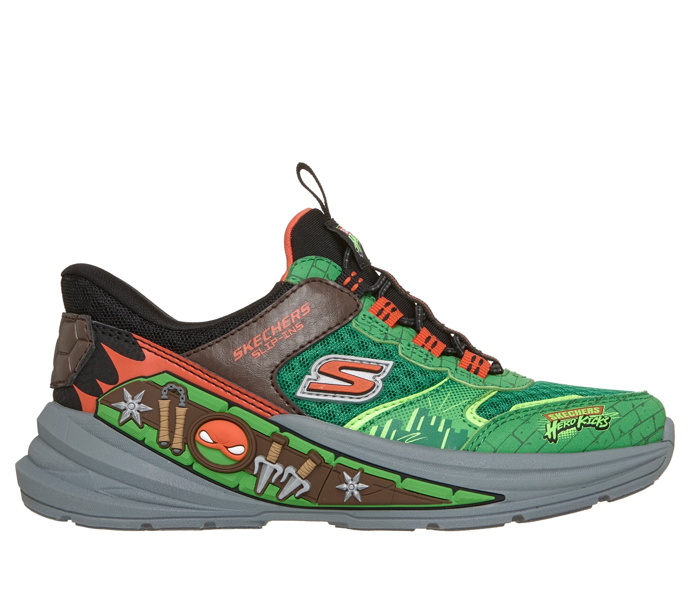 Skechers Slip-On Sneaker »HYPER-QUEST«  Schlupfschuh, Halbschuh, Slip ins, Grössenschablone zum Download