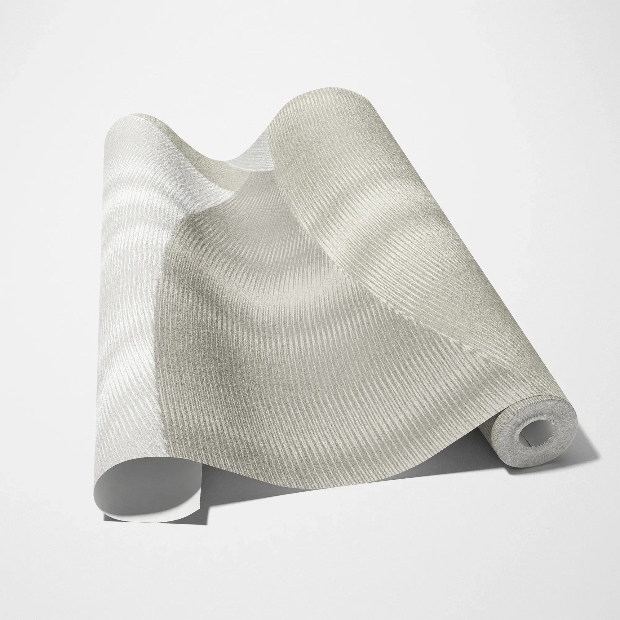 living walls Vliestapete »LIMITED – Art-Déco Fächer Fototapete« 3D-Optik | geometrisch | glänzend leicht strukturiert Geometrisches Fächermuster mit plastischer 3D-Wirkung