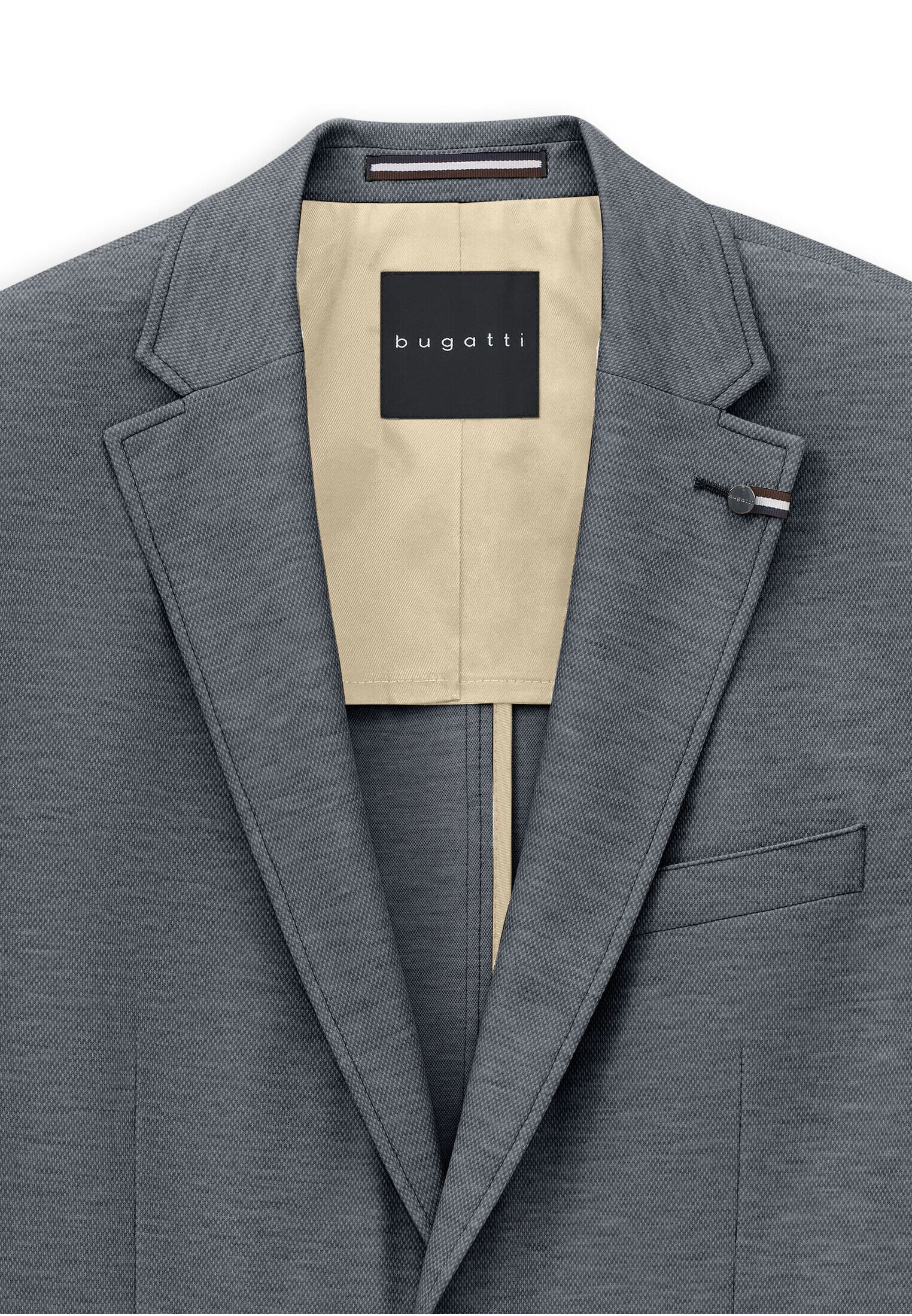 bugatti Sakko »Jersey-Artikel« mit Stretch Funktion