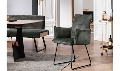 TOM TAILOR HOME Schalenstuhl »T-VELVET ARMCHAIR«, (Set), 2 St., Samtstoff  STC | BAUR