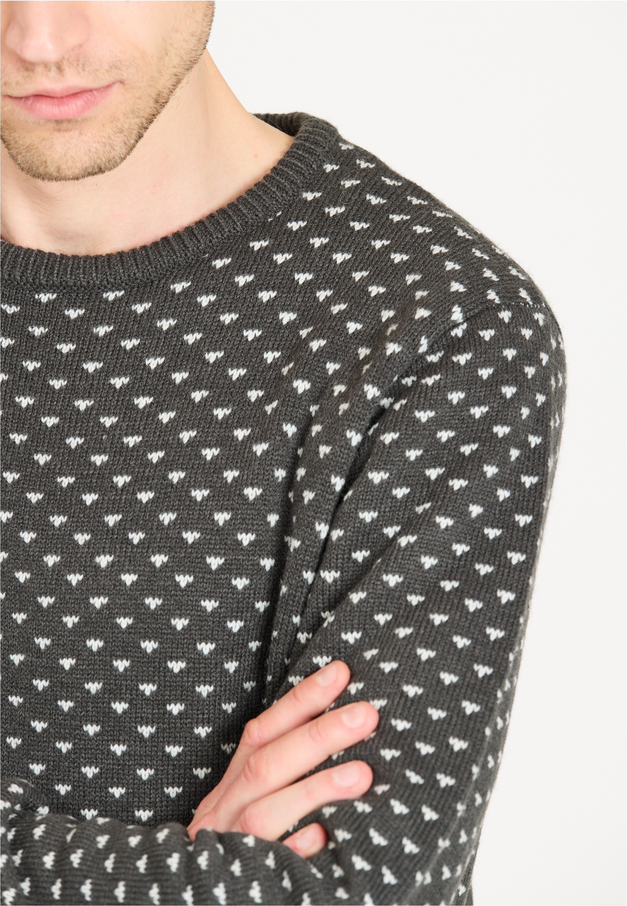 WHISTLER Strickpullover »Borge«, mit atmungsaktiver Eigenschaft