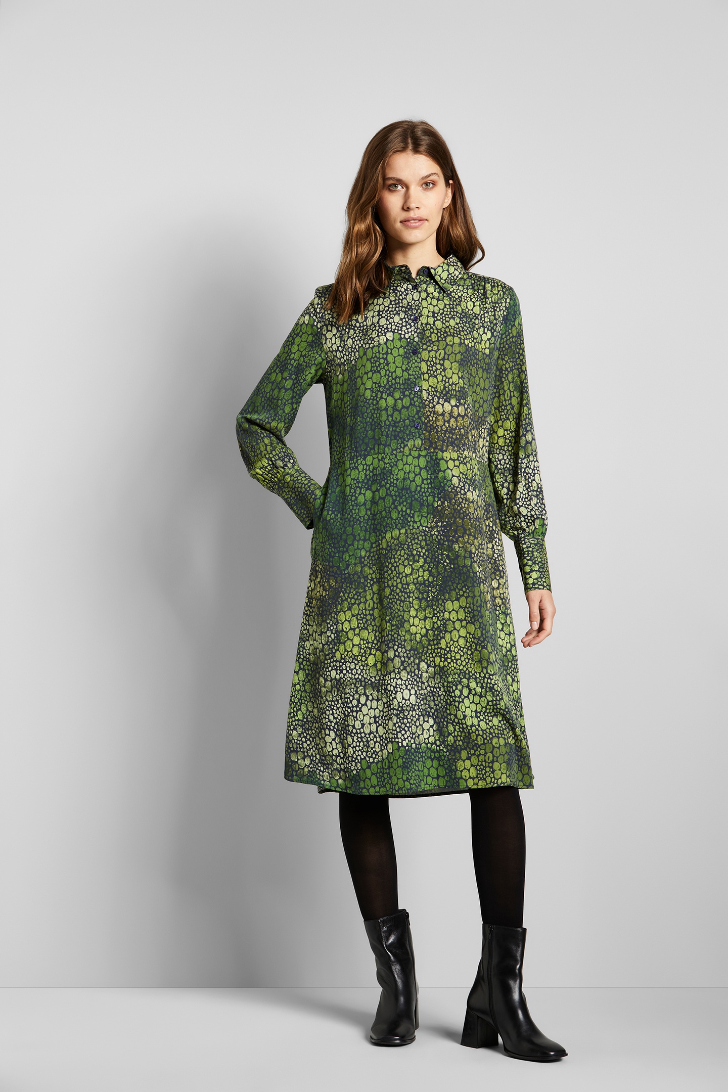 bugatti Hemdblusenkleid, mit Animal-Print kaufen | BAUR | Blusenkleider