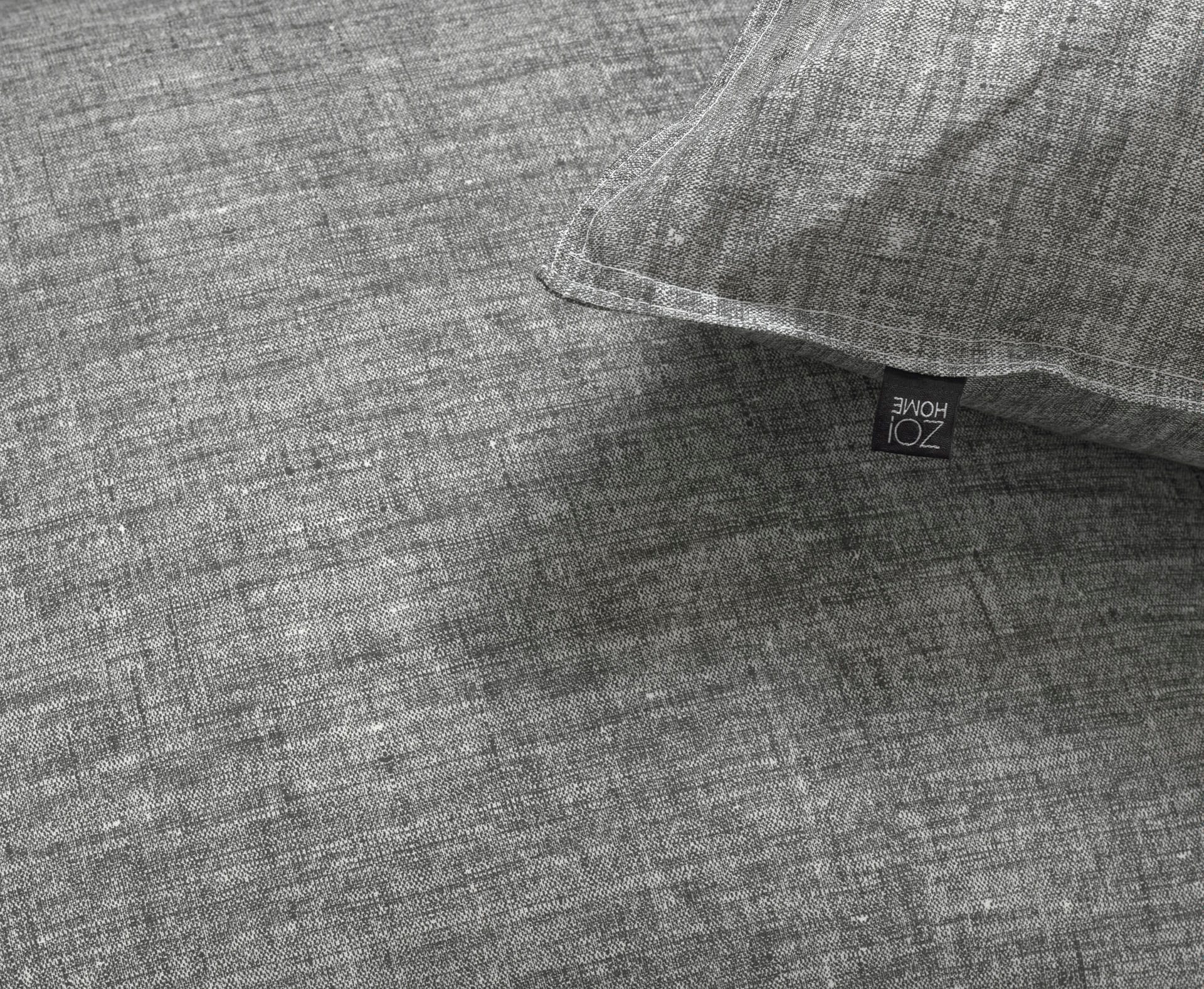 ZO HOME Bettwäsche »Lino« 2 Stk. tlg. Bettwäsche aus 100% Baumwolle, hochwertiges Renforcé