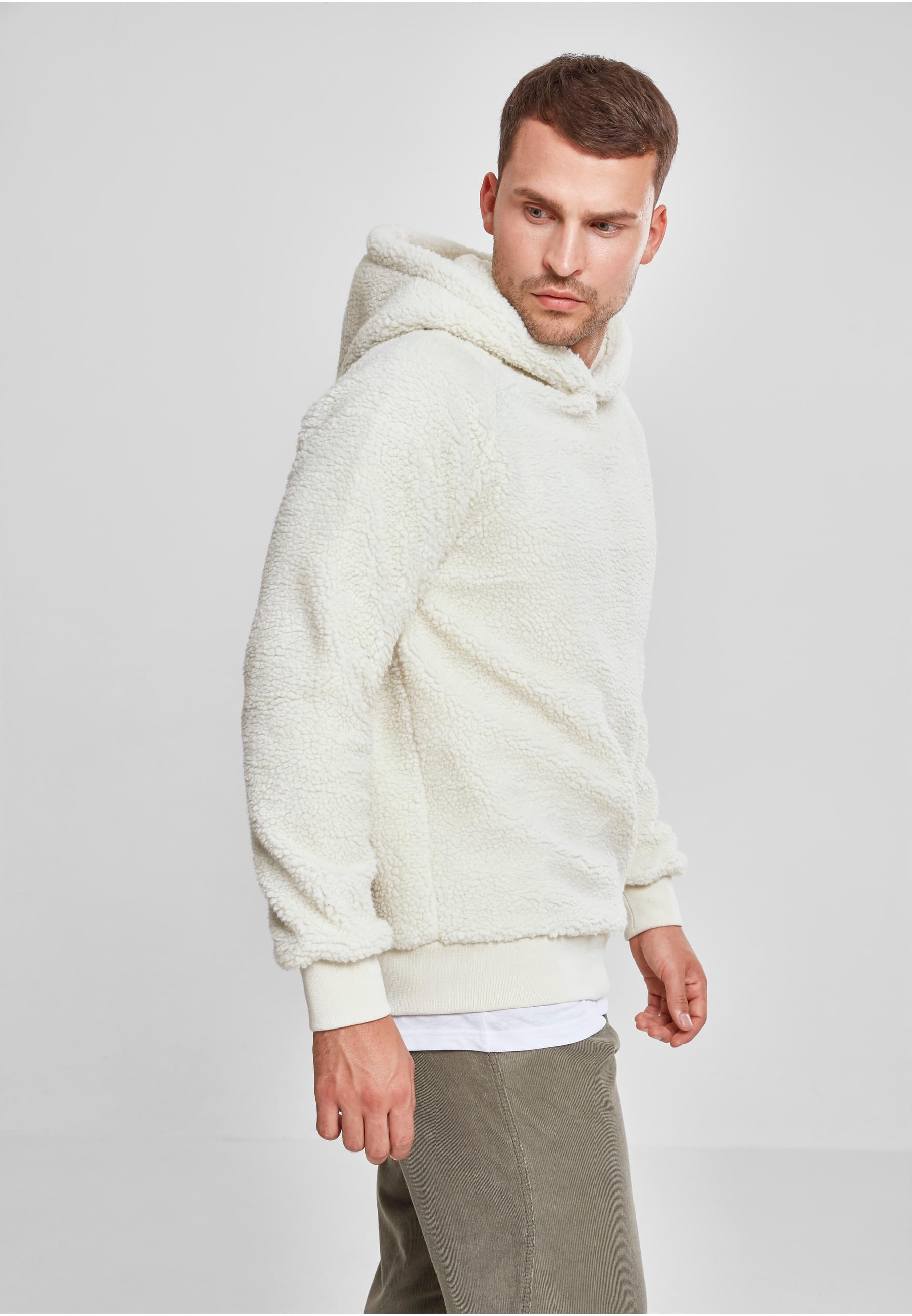 URBAN CLASSICS Sweatshirt »Urban Classics Herren Sherpa Hoody«, (1 tlg.)
