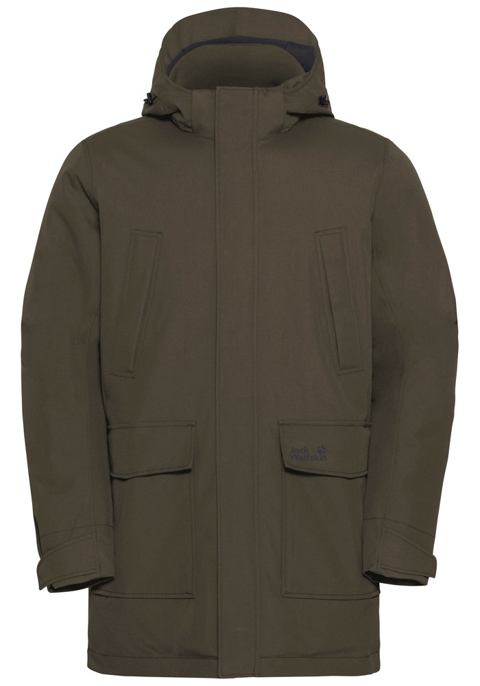 Jack Wolfskin Funktionsparka »CANYON SHIELD PARKA M«, mit Kapuze