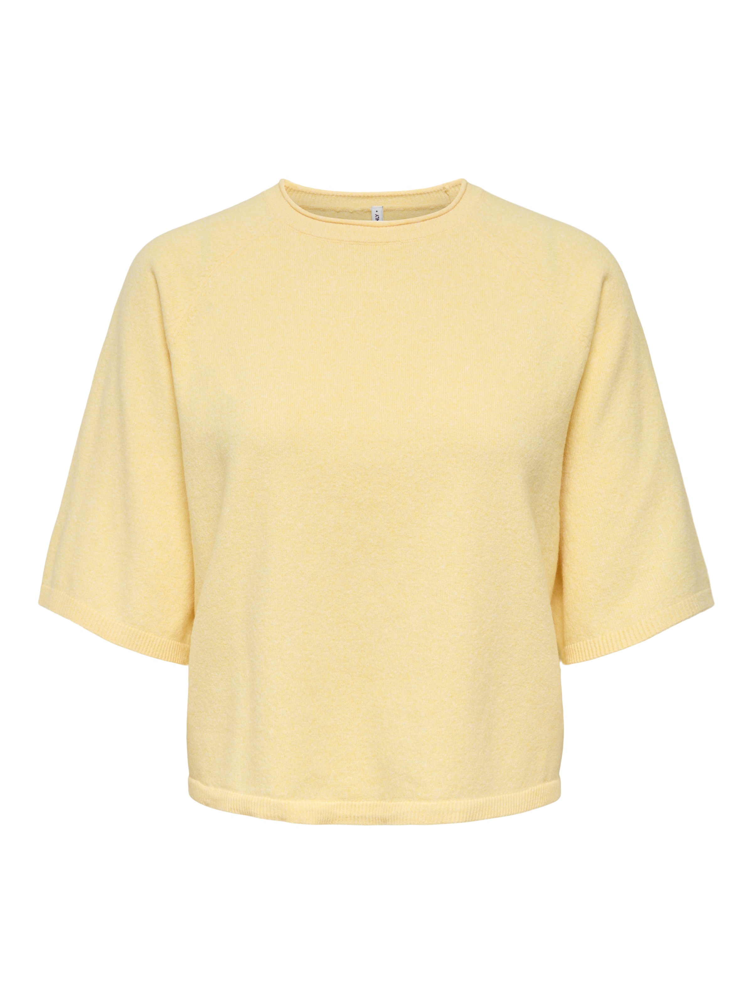 ONLY Rundhalspullover "ONLLOYAL 2/4 O-NECK KNT NOOS" mit Halbarm günstig online kaufen