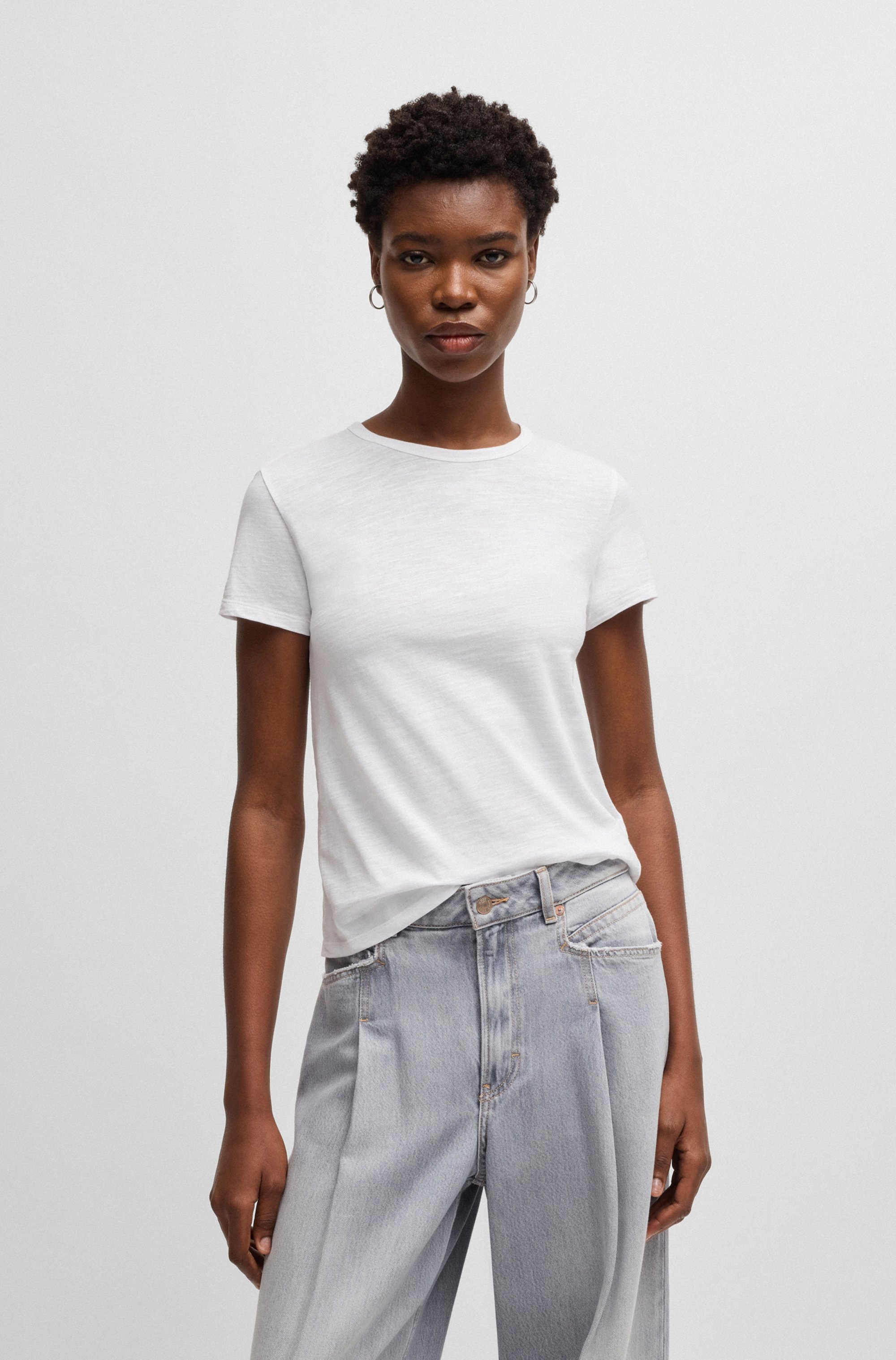 BOSS ORANGE "C Esla" mit Rundhalsausschnitt günstig online kaufen