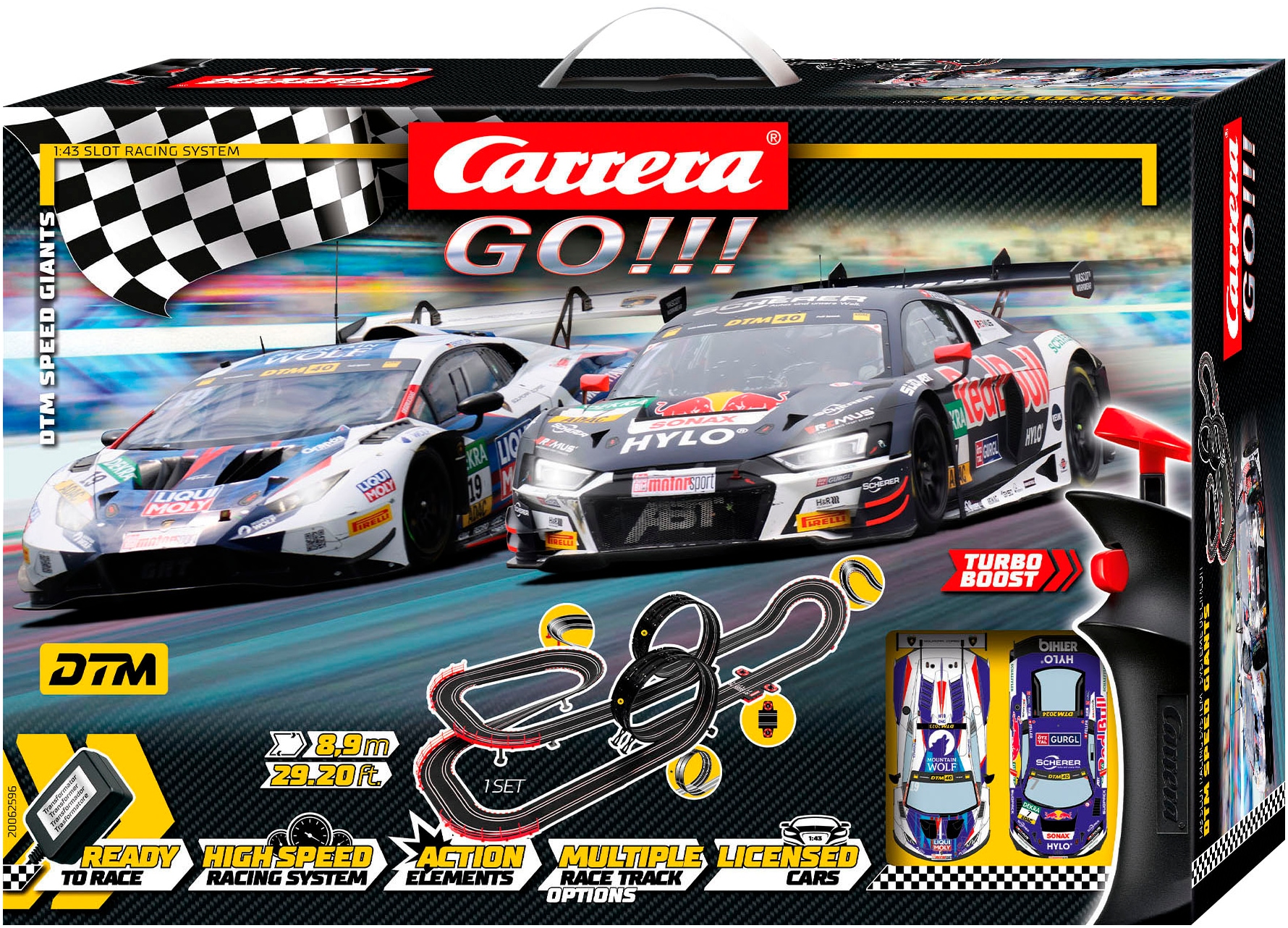 Carrera® Autorennbahn »Carrera GO!!! DTM Speed Giants«