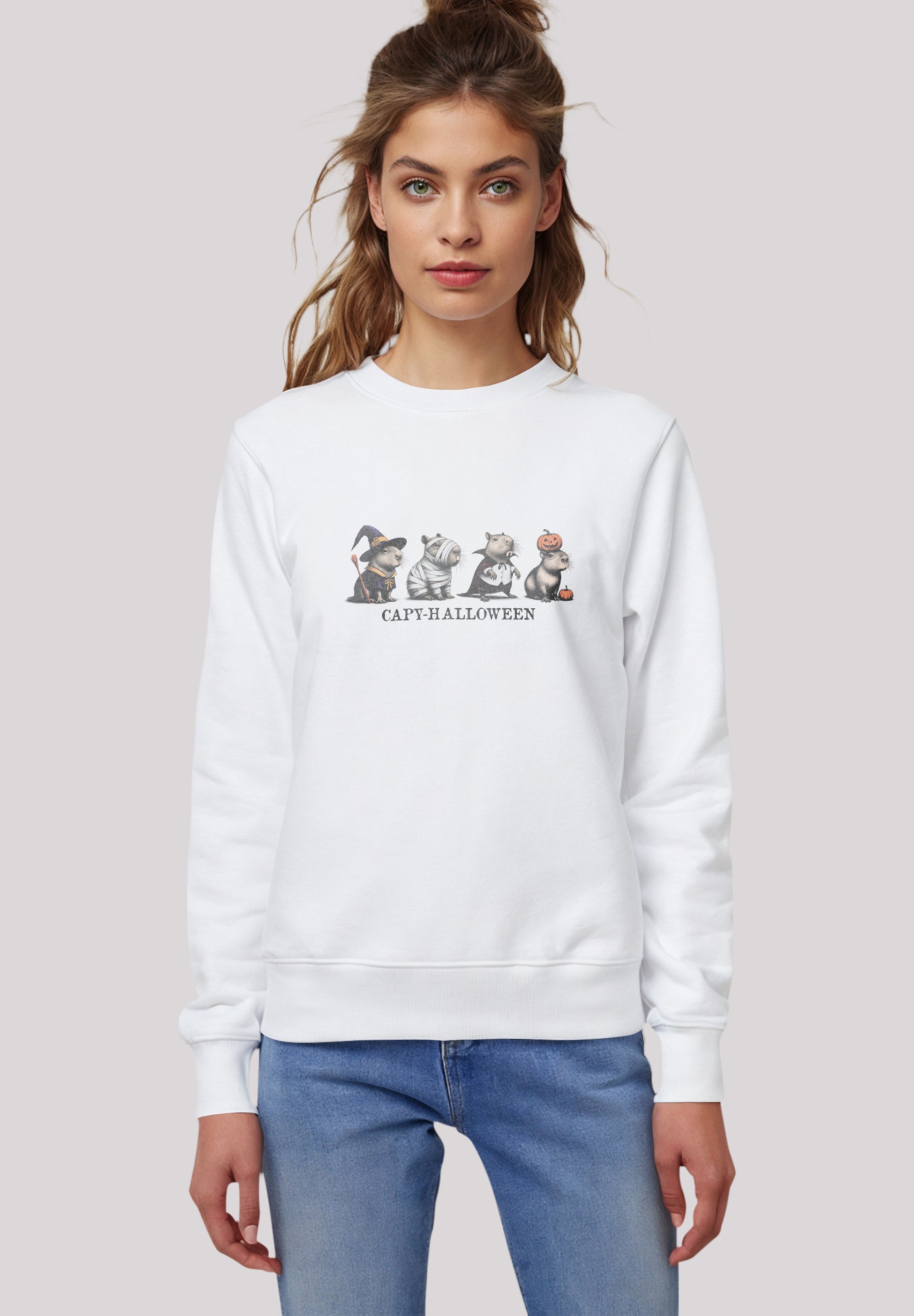 F4NT4STIC Sweatshirt "Capy Halloween capybara", Premium Qualität günstig online kaufen