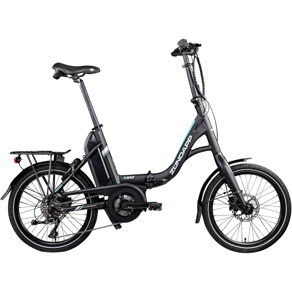 Zündapp E-Bike »X100«, 9 Gang, Shimano, Sora, Mittelmotor 250 W