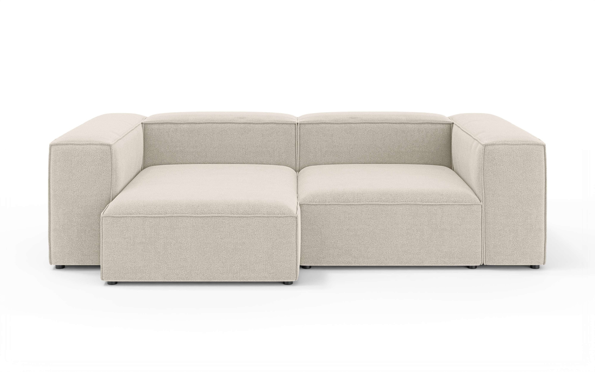 INOSIGN Ecksofa "XL HAILY L-Form, Modularsofa extra tief, Maße B/T/H: 260/1 günstig online kaufen