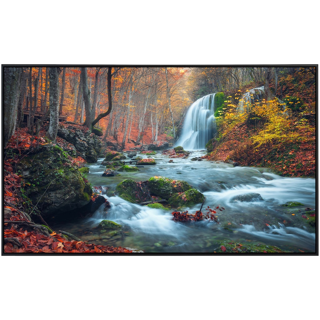 Papermoon Infrarotheizung »Wasserfall im Wald«