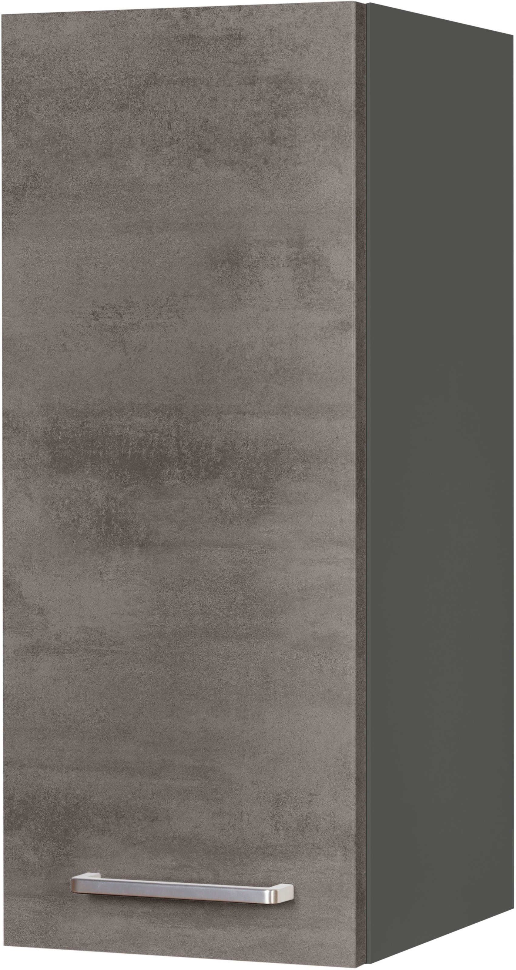 nobilia Hängeschrank ""Riva", Ausrichtung wählbar, vormontiert," in drei Breiten: 30, 45 und 60 cm, mit Soft-Close-Funktion
