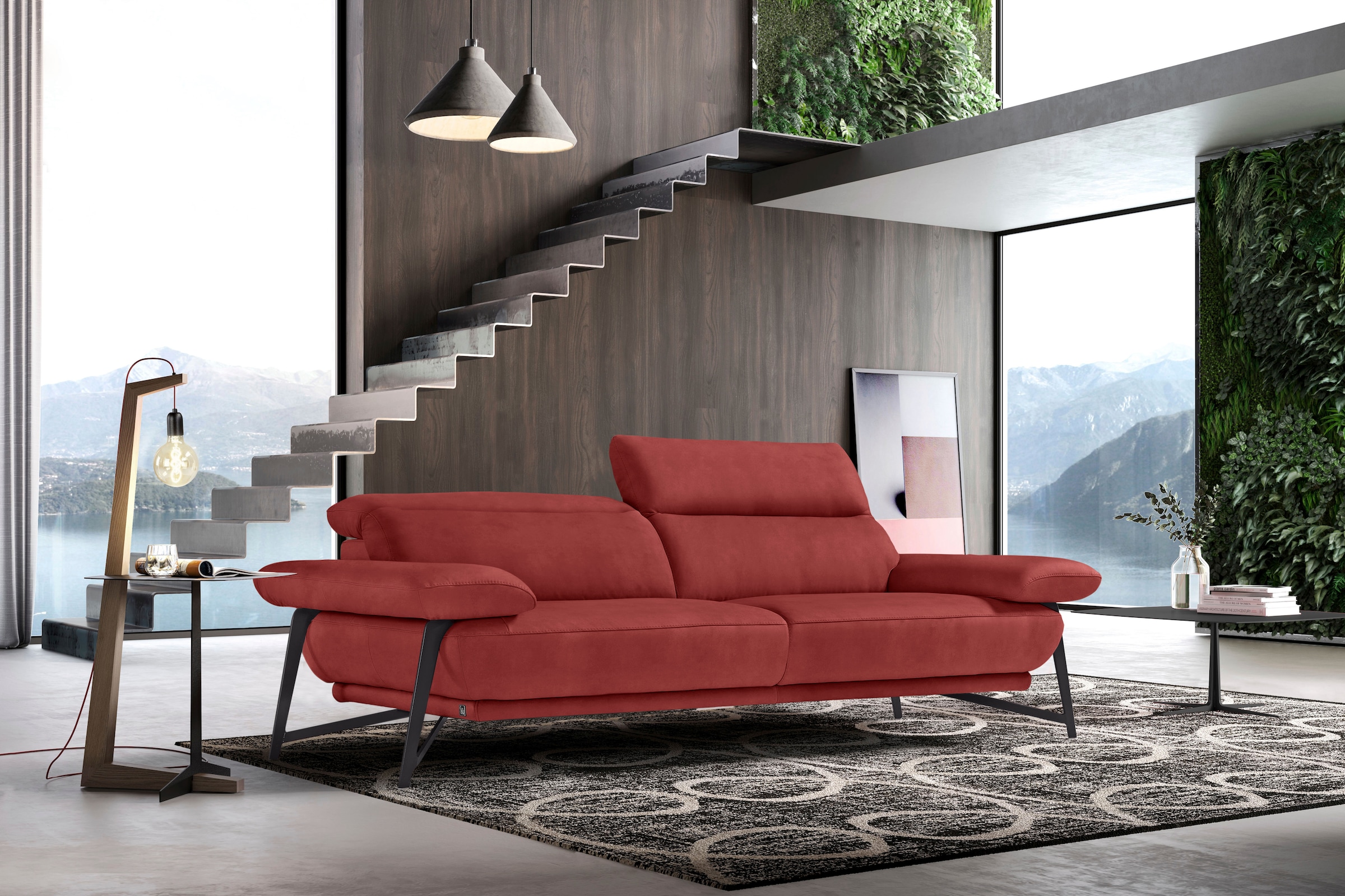 Egoitaliano 2,5-Sitzer "Anais, Designsofa mit erstklassigem Sitzkomfort, Fu günstig online kaufen