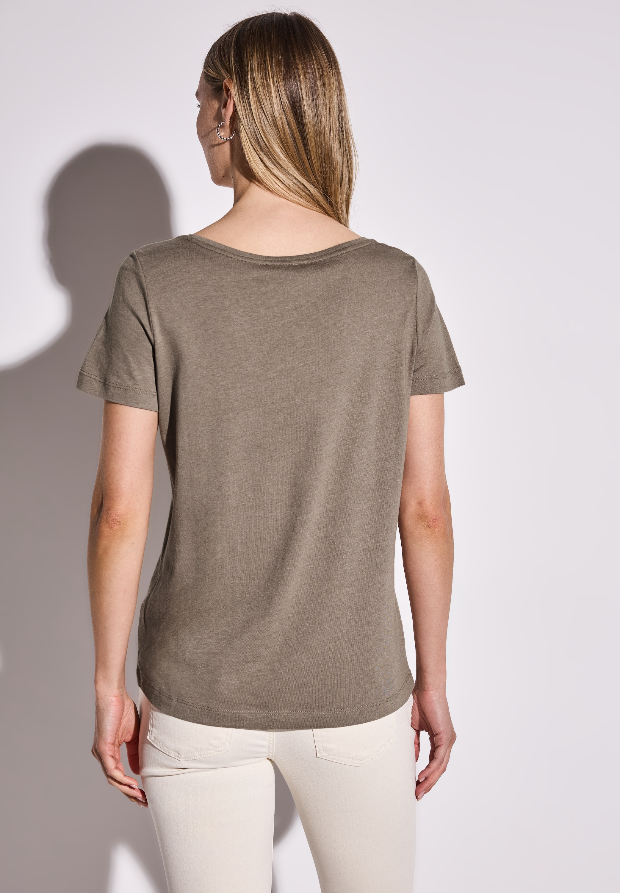 STREET ONE T-Shirt schimmernd günstig online kaufen