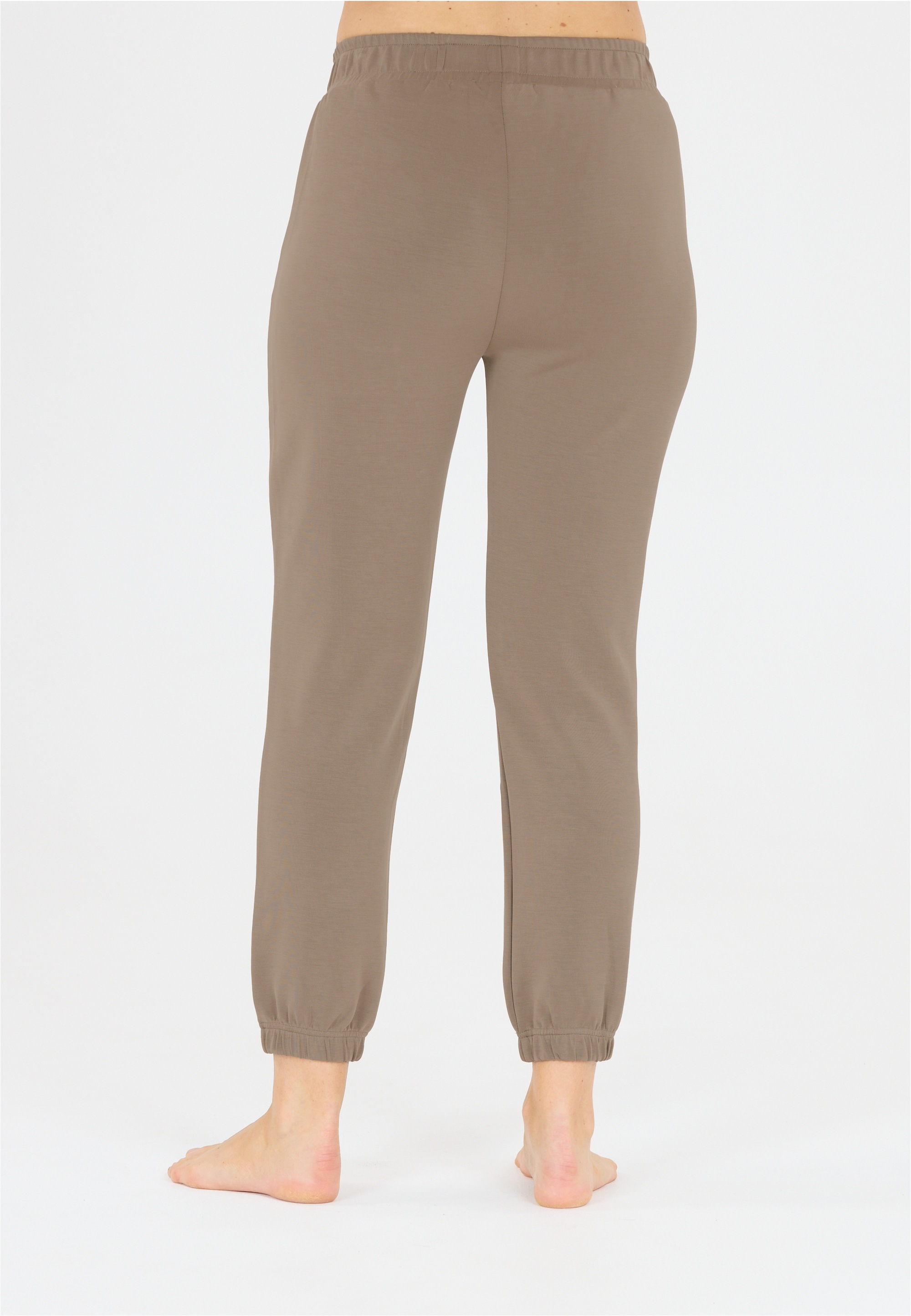 Sweathose ATHLECIA "Jillnana V2", Damen, Gr. 46, EURO-Größen, khaki, 51% Polyester, 44% Modal, 5% Elasthan, unifarben, lang, Hosen Sweathose, aus angenehm weichem Material 3