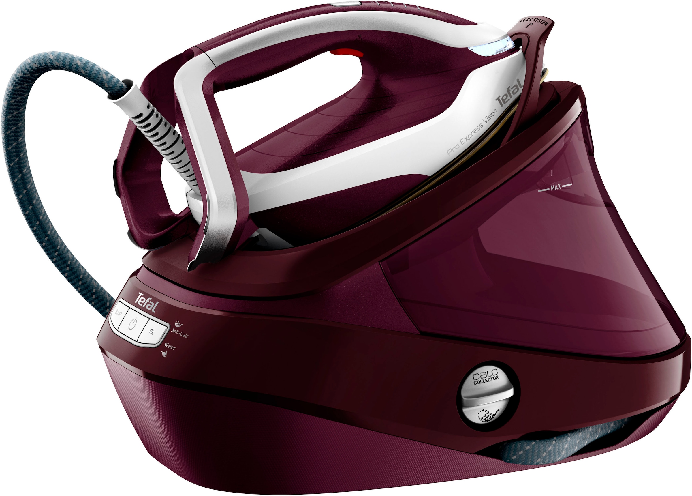 Tefal Dampfbügelstation "Pro Express Vision, inklusive Dampfbürste DT2026, günstig online kaufen