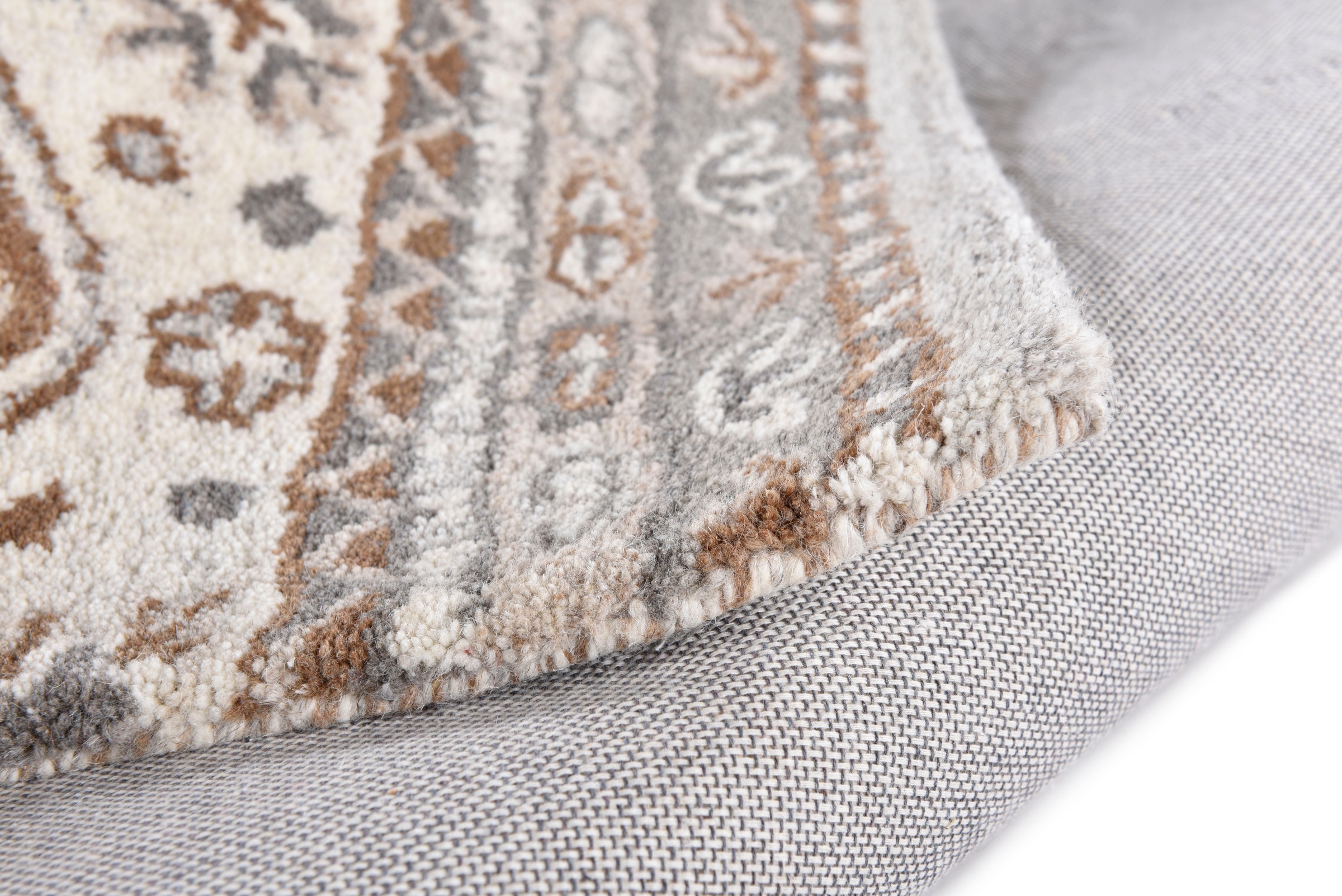 THEKO Wollteppich "Royal Shaal - 1719" rechteckig 120 mm Höhe Obermaterial: günstig online kaufen