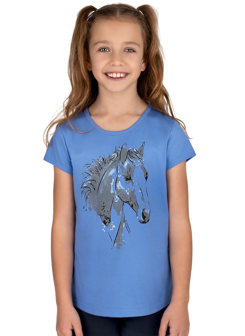 online Pferdemotiv« mit BAUR Trigema niedlichem »TRIGEMA kaufen | T-Shirt T-Shirt