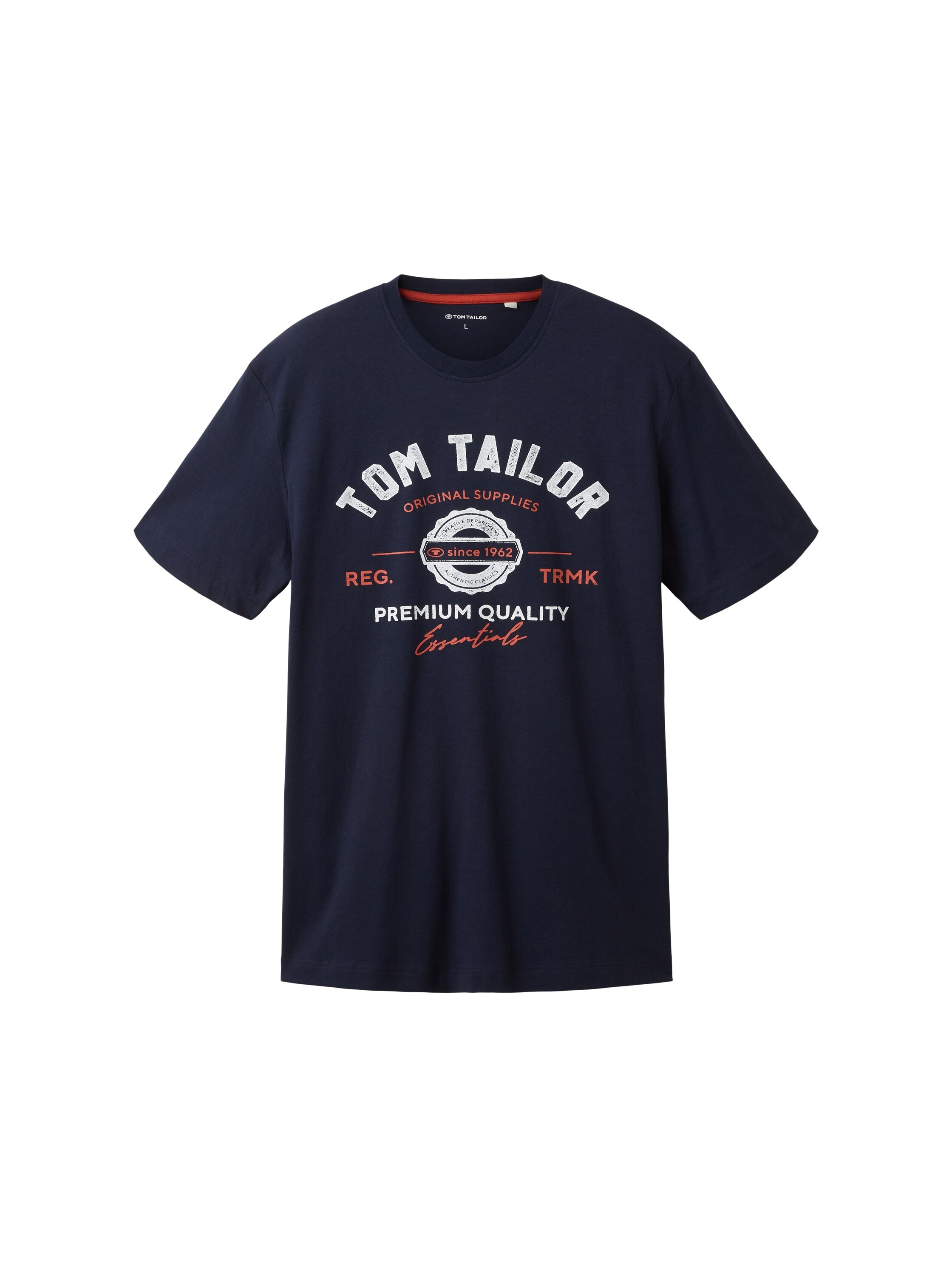 TOM TAILOR T-Shirt, mit großem Logofrontprint