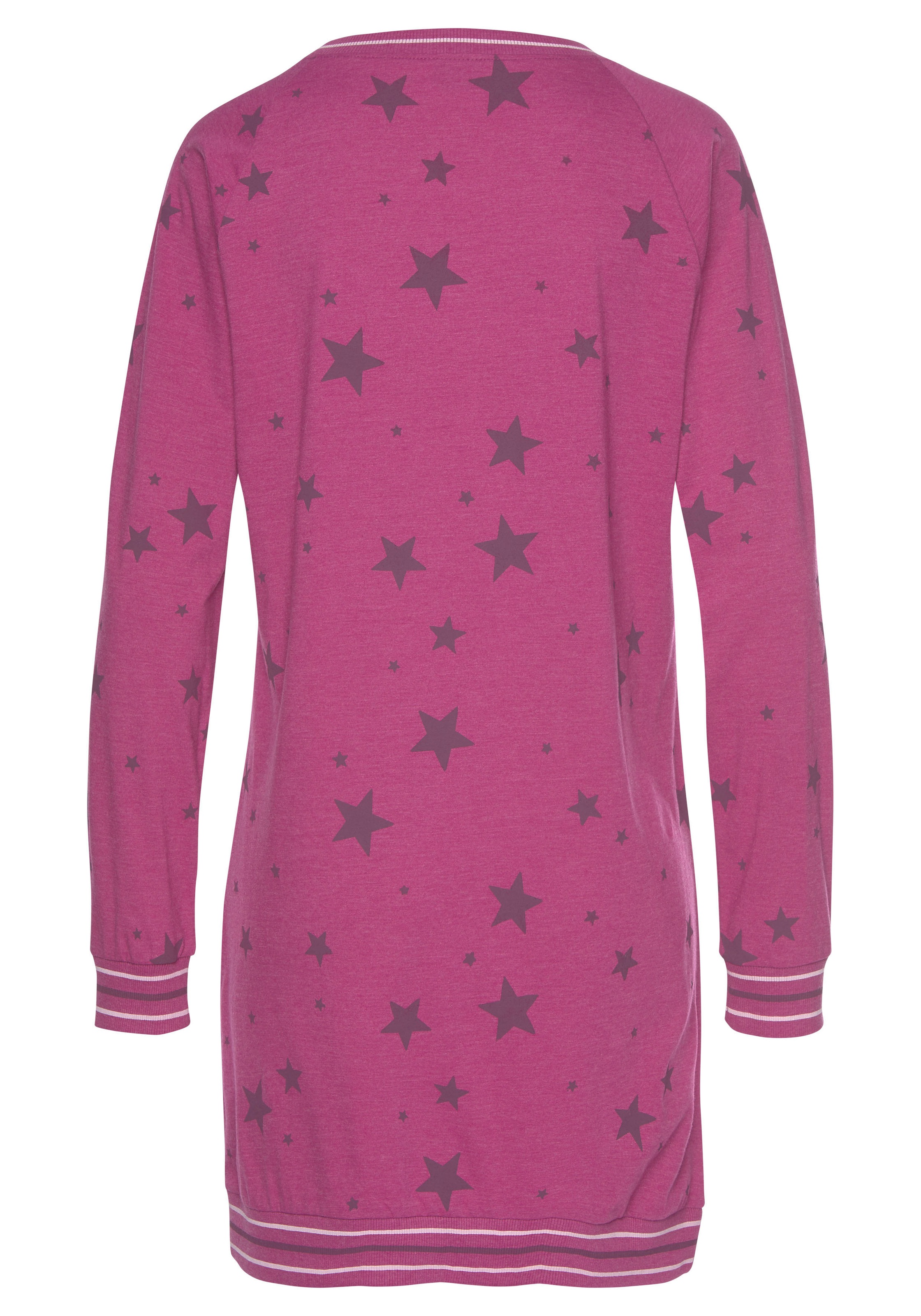 Thumbnail - Vivance Dreams Sleepshirt 1-teilig, mit angesagtem Sternedruck