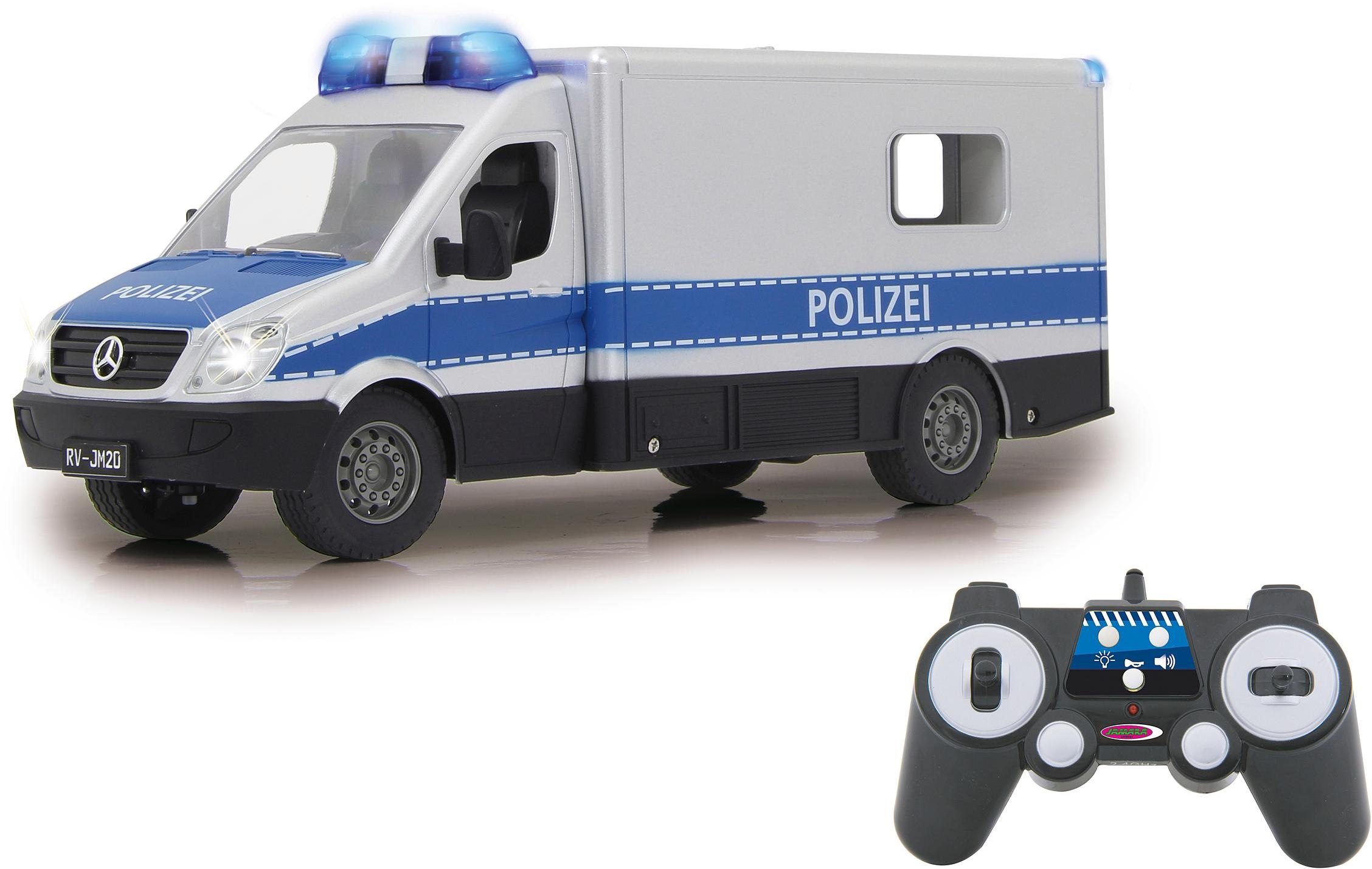RC-Auto Mercedes-Benz Polizei Einsatzwagen