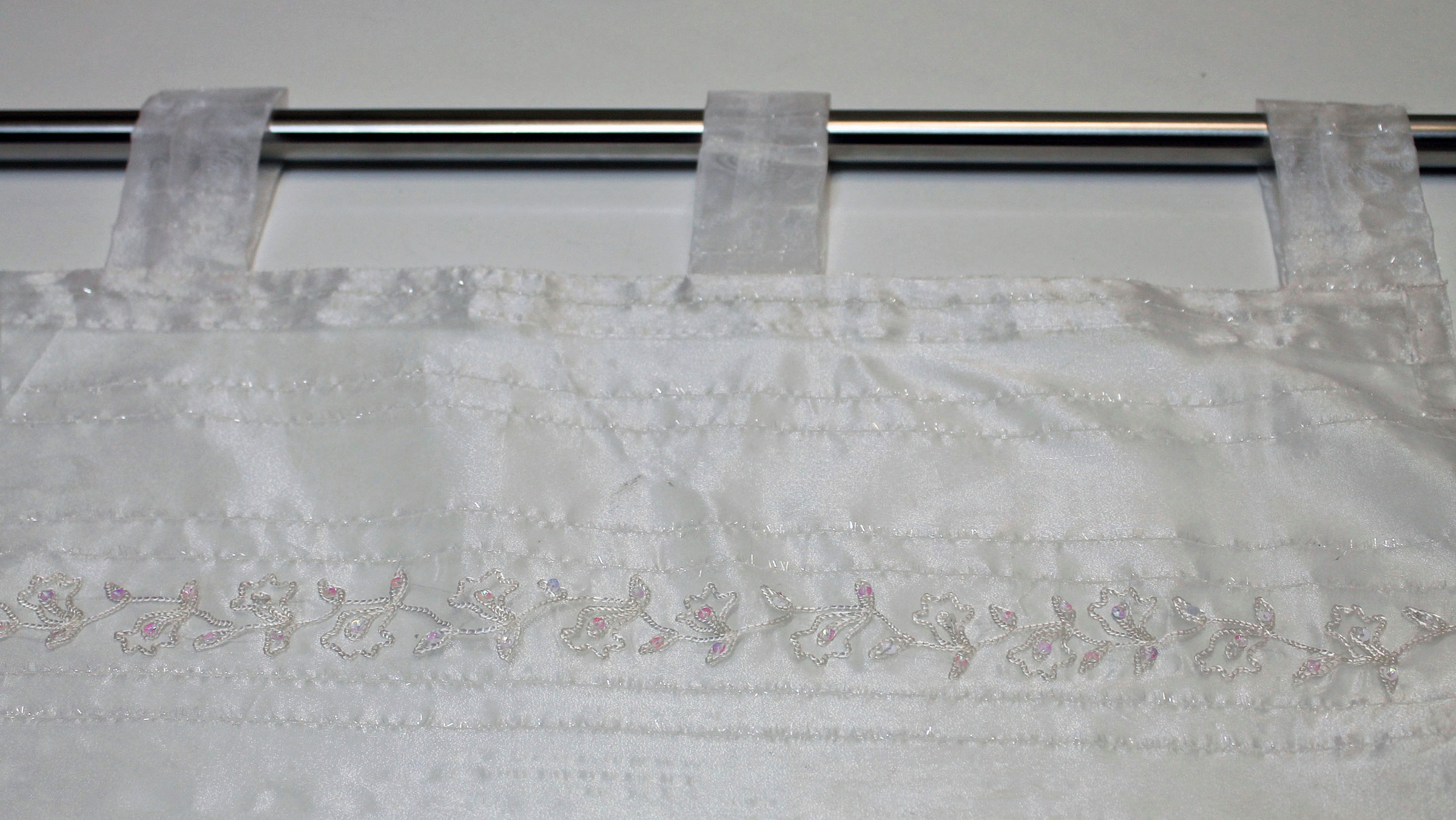 HOSSNER - ART OF HOME DECO Gardine "Hallwylersee" Schlaufen 1 Stk. tlg. Sch günstig online kaufen