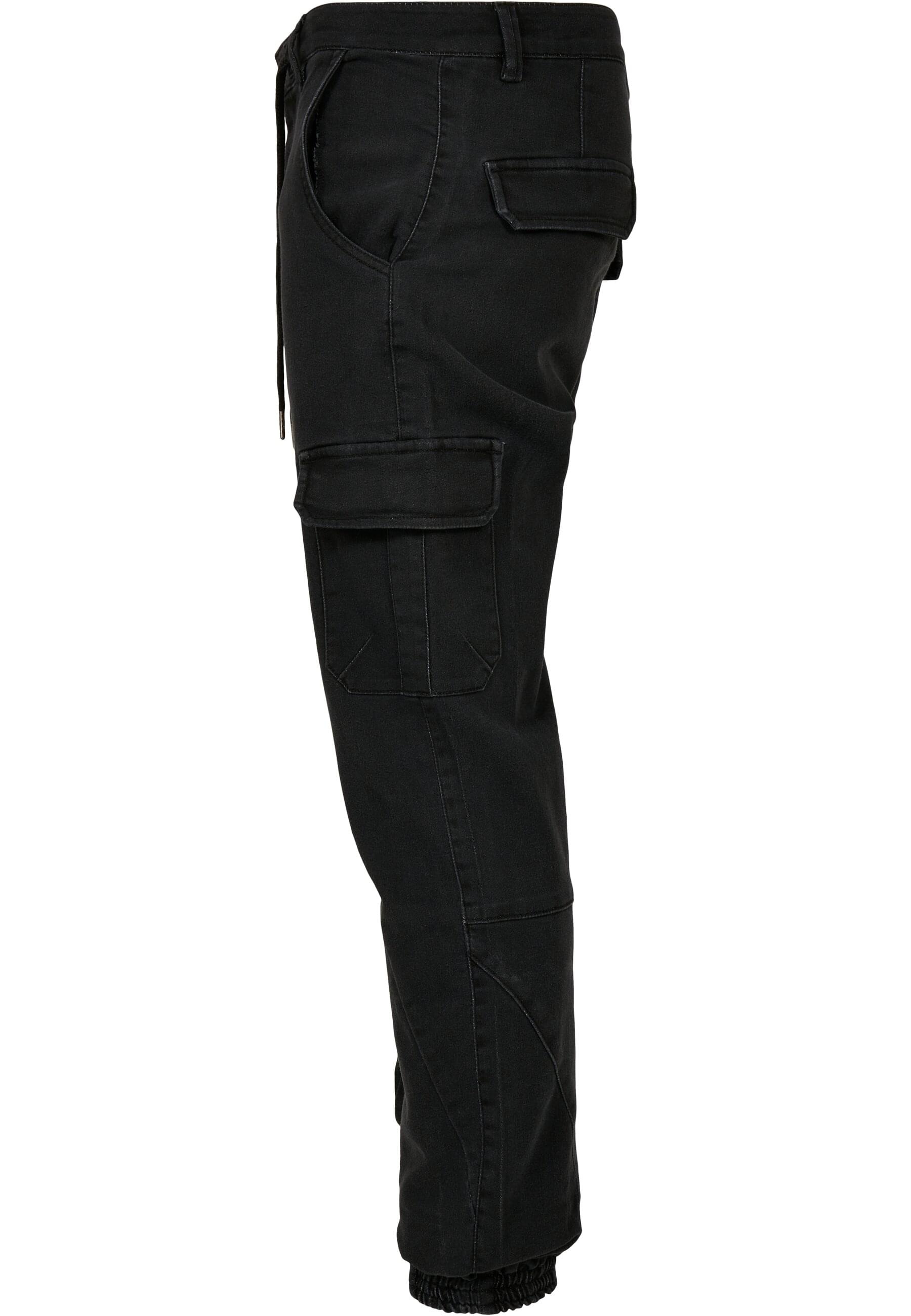 URBAN CLASSICS Cargohose »Urban Classics Herren Knitted Cargo Jogging Pants«, (1 tlg.)