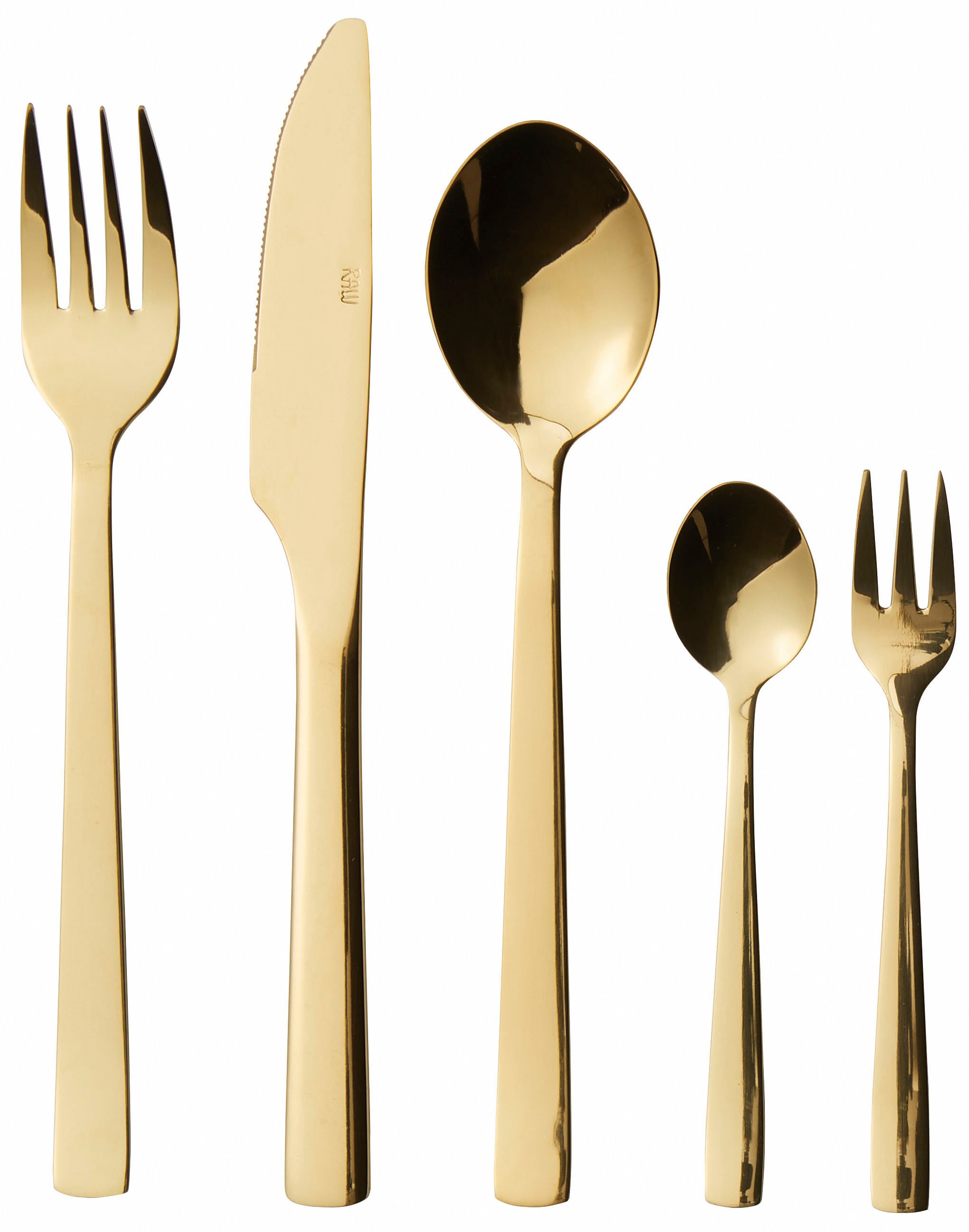 aida RAW Besteck-Set "RAW" PVD-beschichtete Oberfläche günstig online kaufen