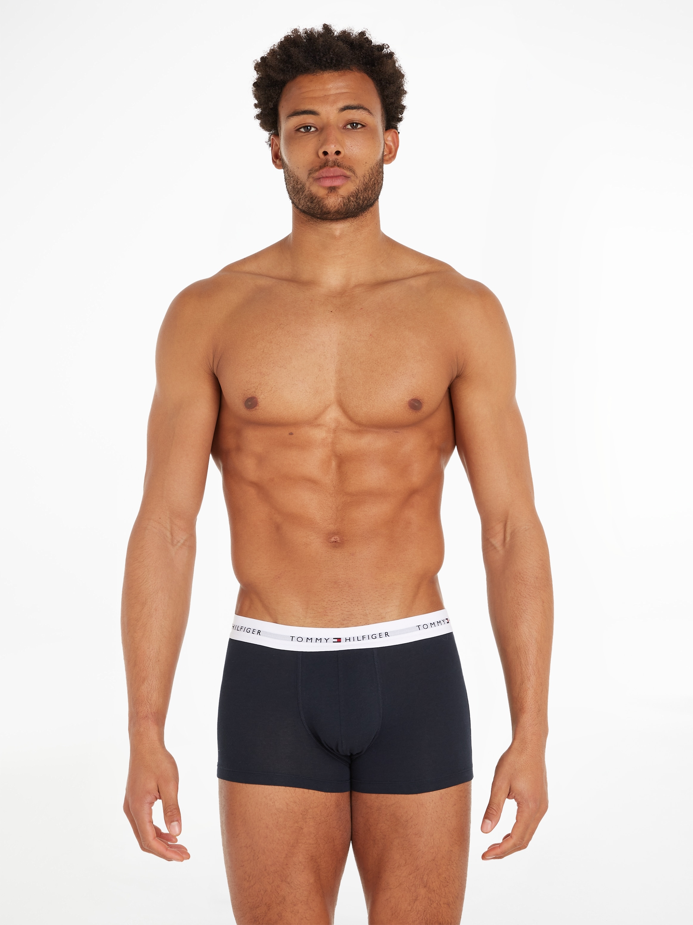 Tommy Hilfiger Underwear Trunk »3P TRUNK«, (Packung, 3 St., 3er-Pack), mit Logo-Elastikbund