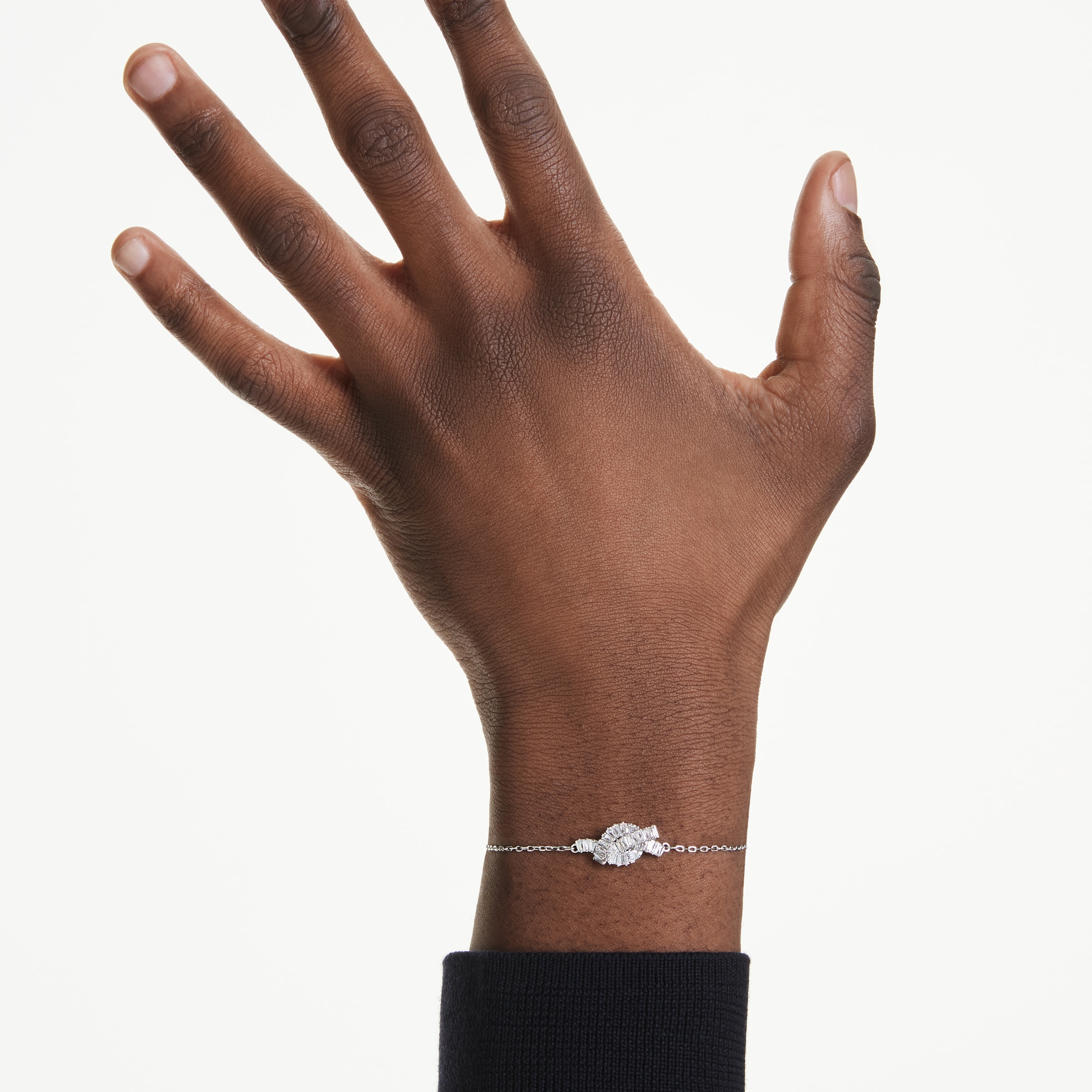 Swarovski Armkette »Schmuck Geschenk Matrix Armband,«, mit Swarovski® Kristall, Zirkonia (synth.)