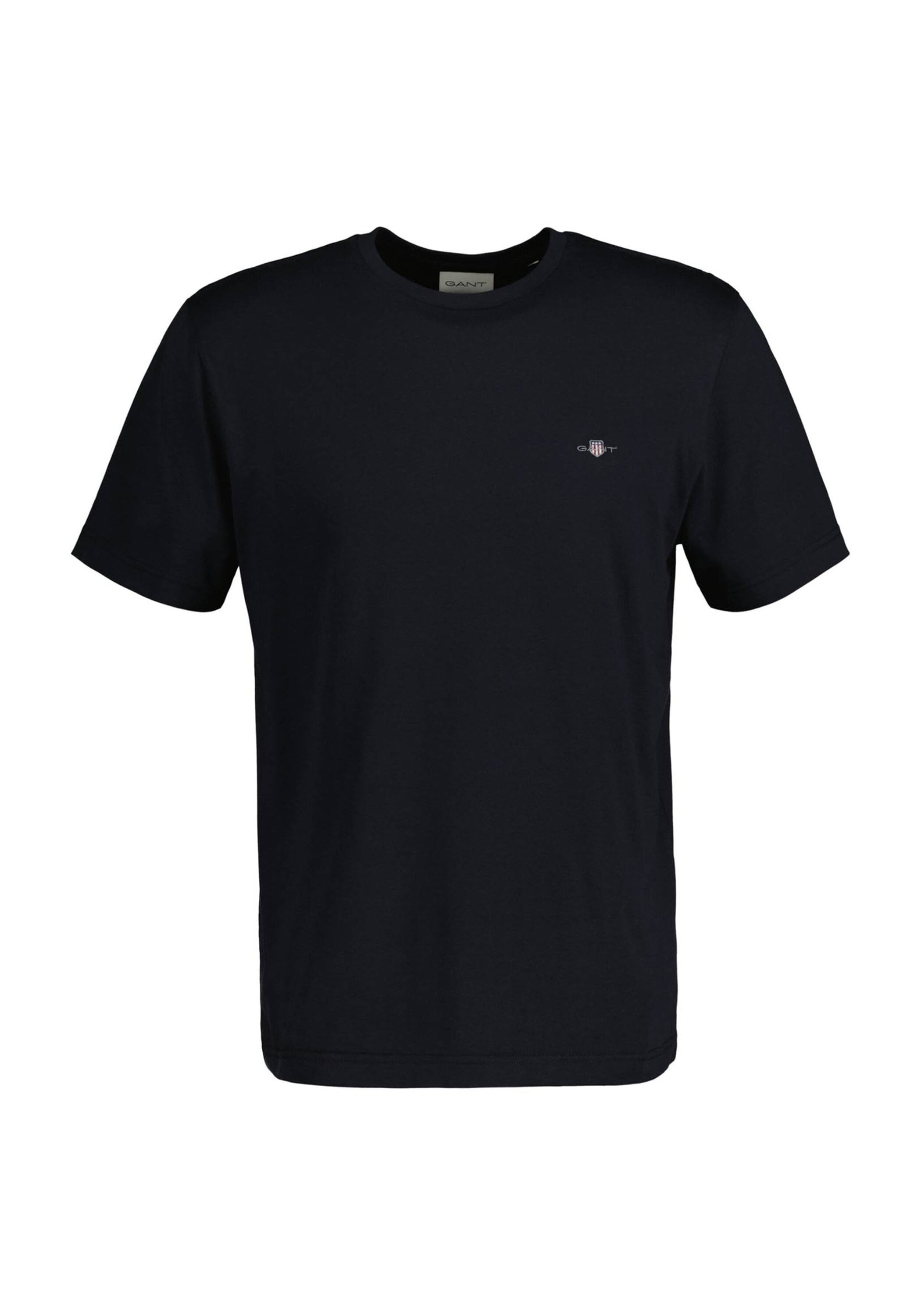 GANT Regular Fit Shield T-Shirt Herr, Black, M 2