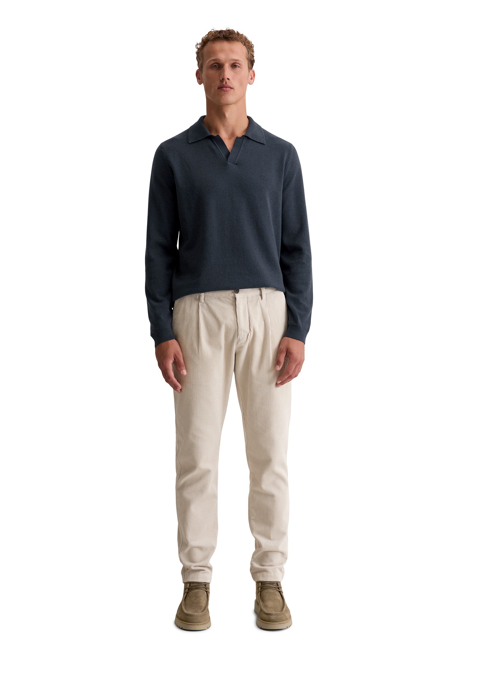Marc O'Polo Strickpullover »aus softem Bio-Bauwoll-Schurwoll-Mix«