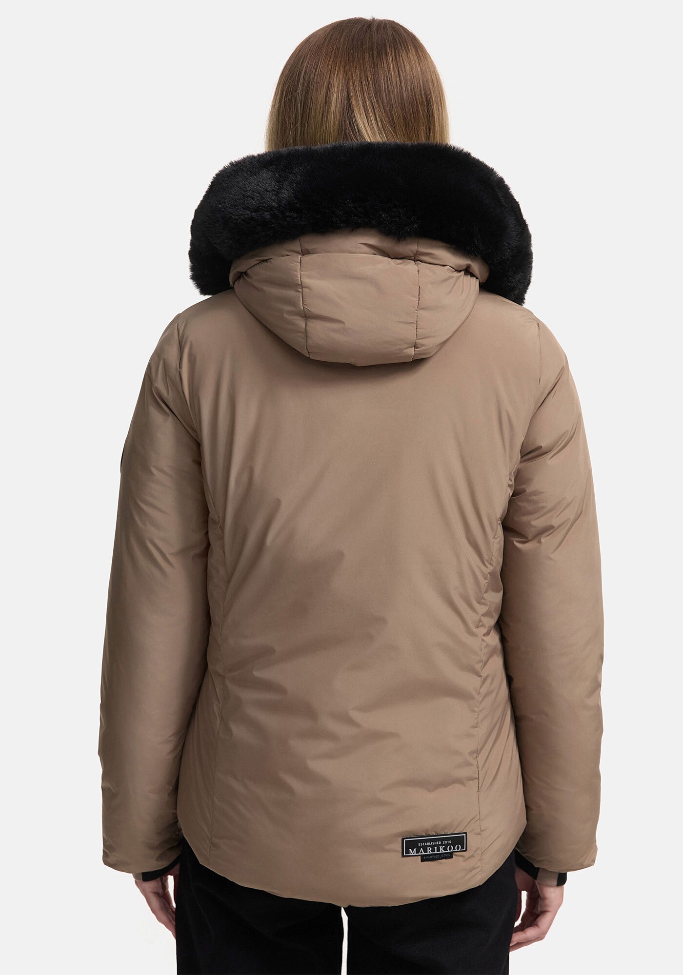 Marikoo Winterjacke »Morinaa«, mit großer Kapuze