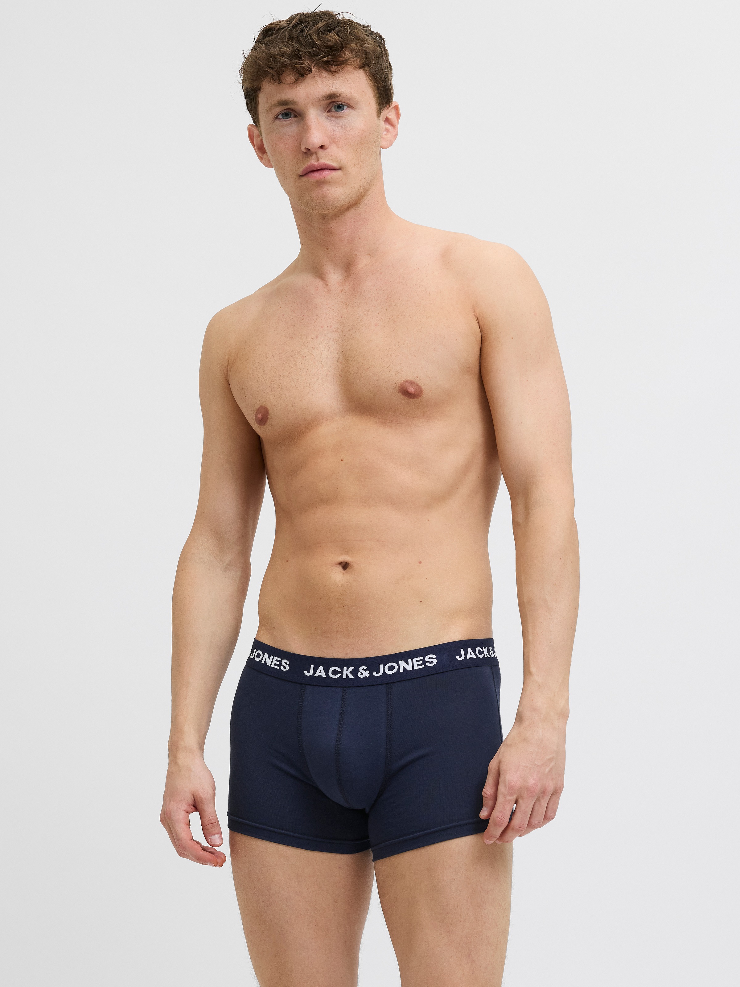 Jack & Jones Trunk »JACBASIC PLAIN TRUNKS 5 PACK« Packung, 5 Stk.