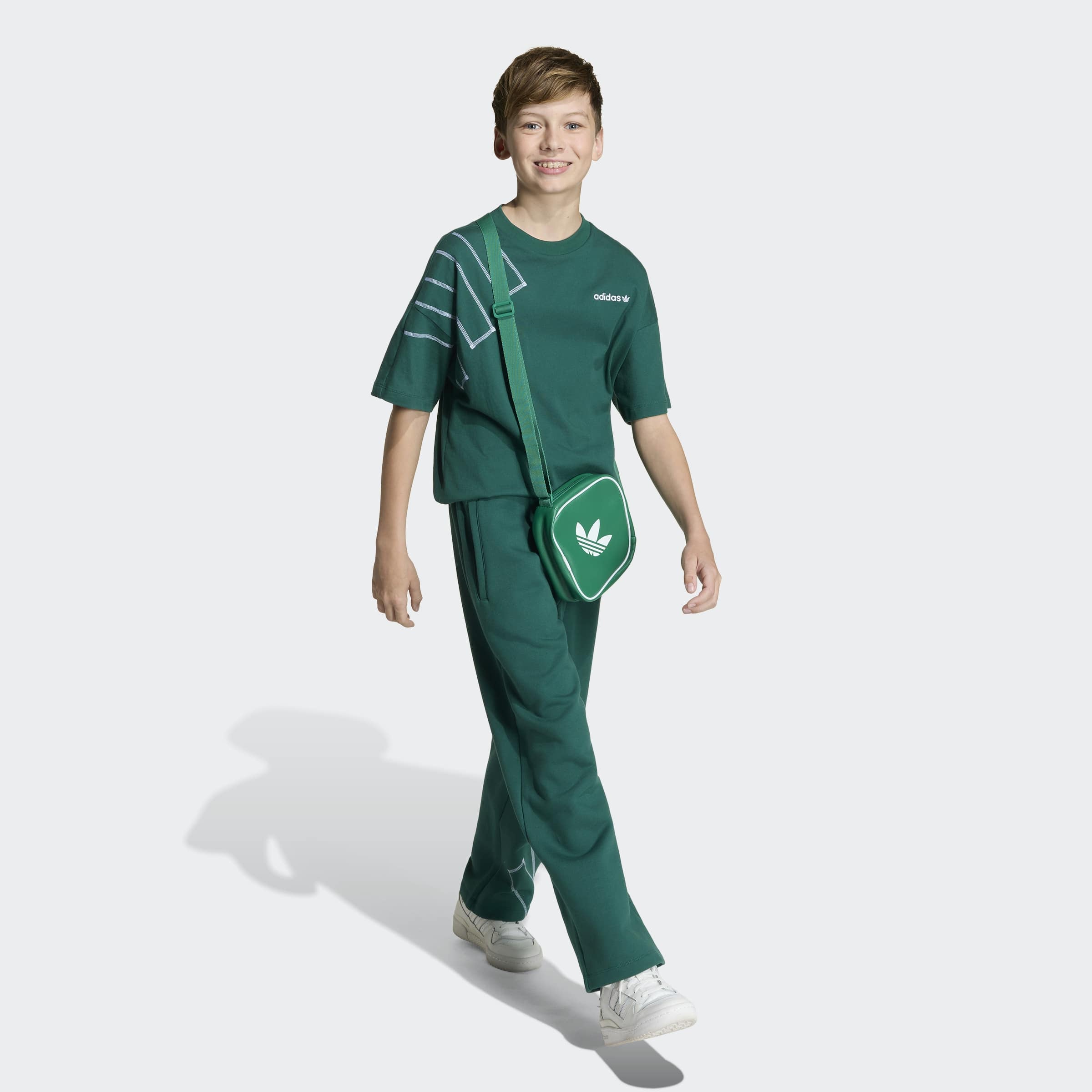 adidas Originals T-Shirt »LOOSE BLOCKED« für Kinder, mit Rundhalsausschnitt, ohne Verschluss, aus Baumwolle