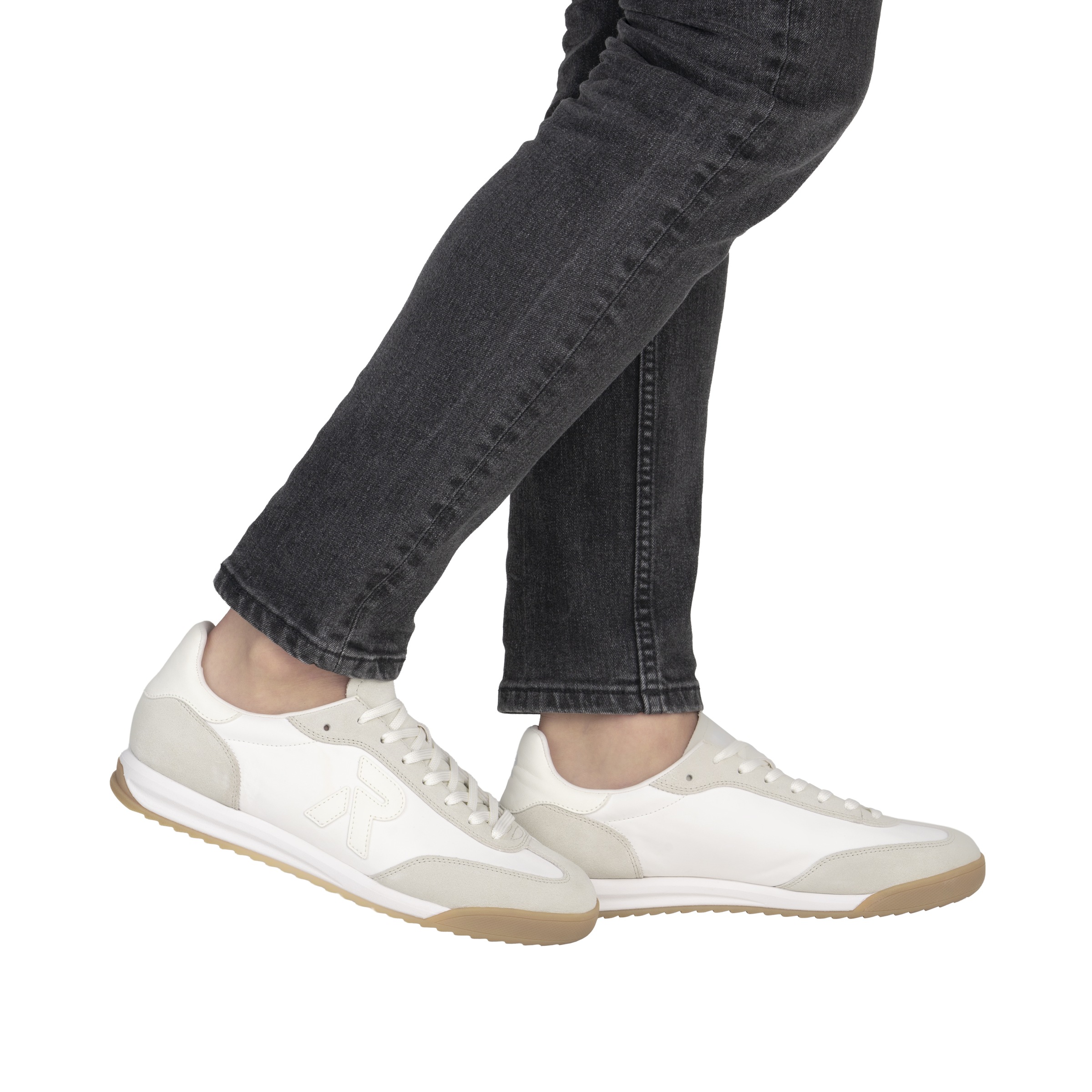 RIEKER Sport Sneaker  Hallenschuh, Sportschuh, Freizeitsneaker, Schnürschuh mit Profil