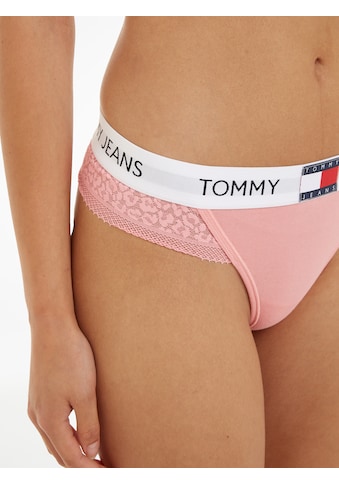 TOMMY HILFIGER Underwear Stringai »THONG« su Spitze & Tommy hil...