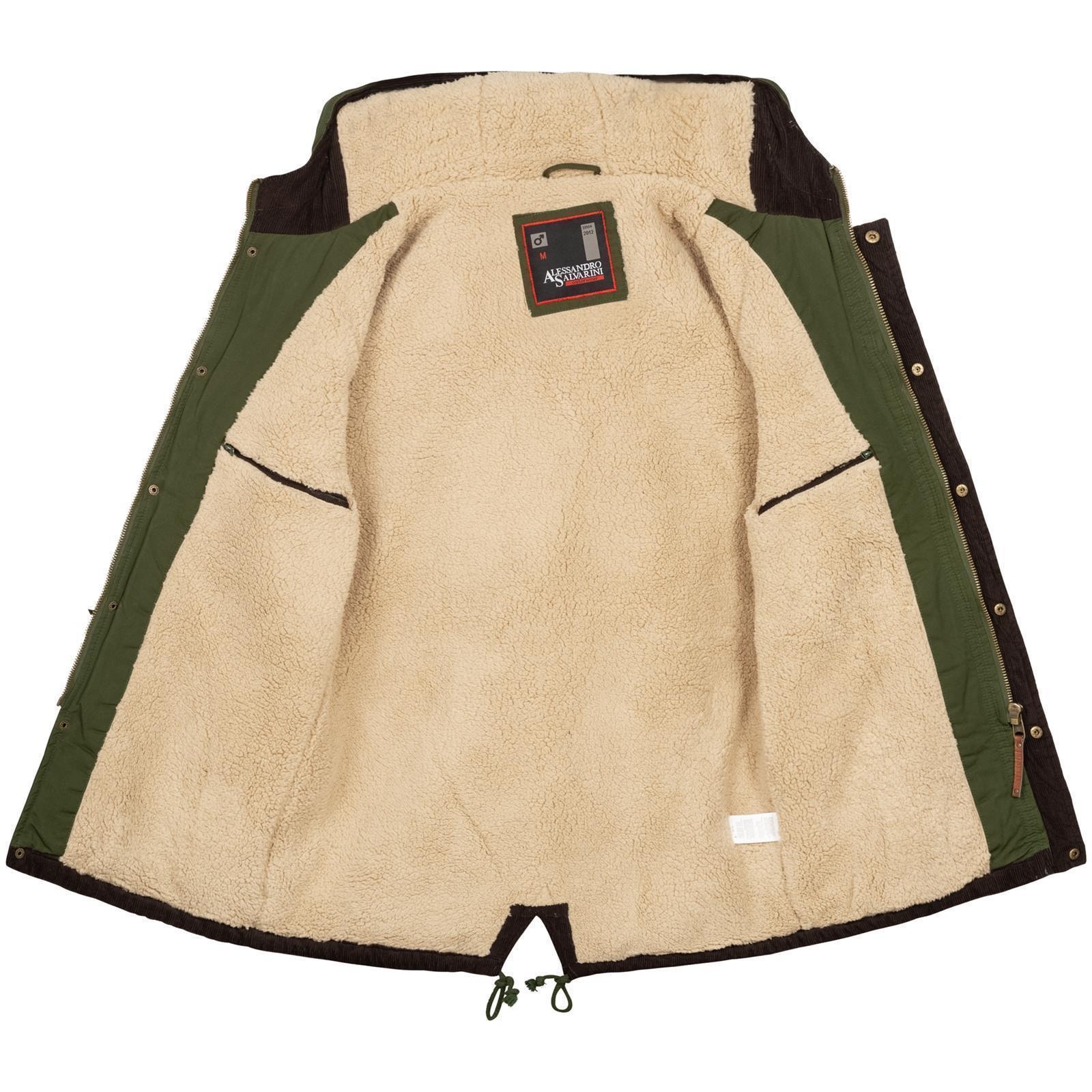 Alessandro Salvarini Winterjacke »ASMenara«, mit warmem Teddyfell