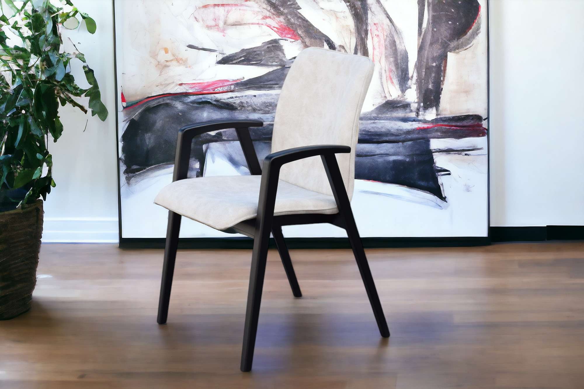 OTTO home Armlehnstuhl "Loreen Esszimmerstuhl, Polsterstuhl, Wohnstuhl, Ess günstig online kaufen