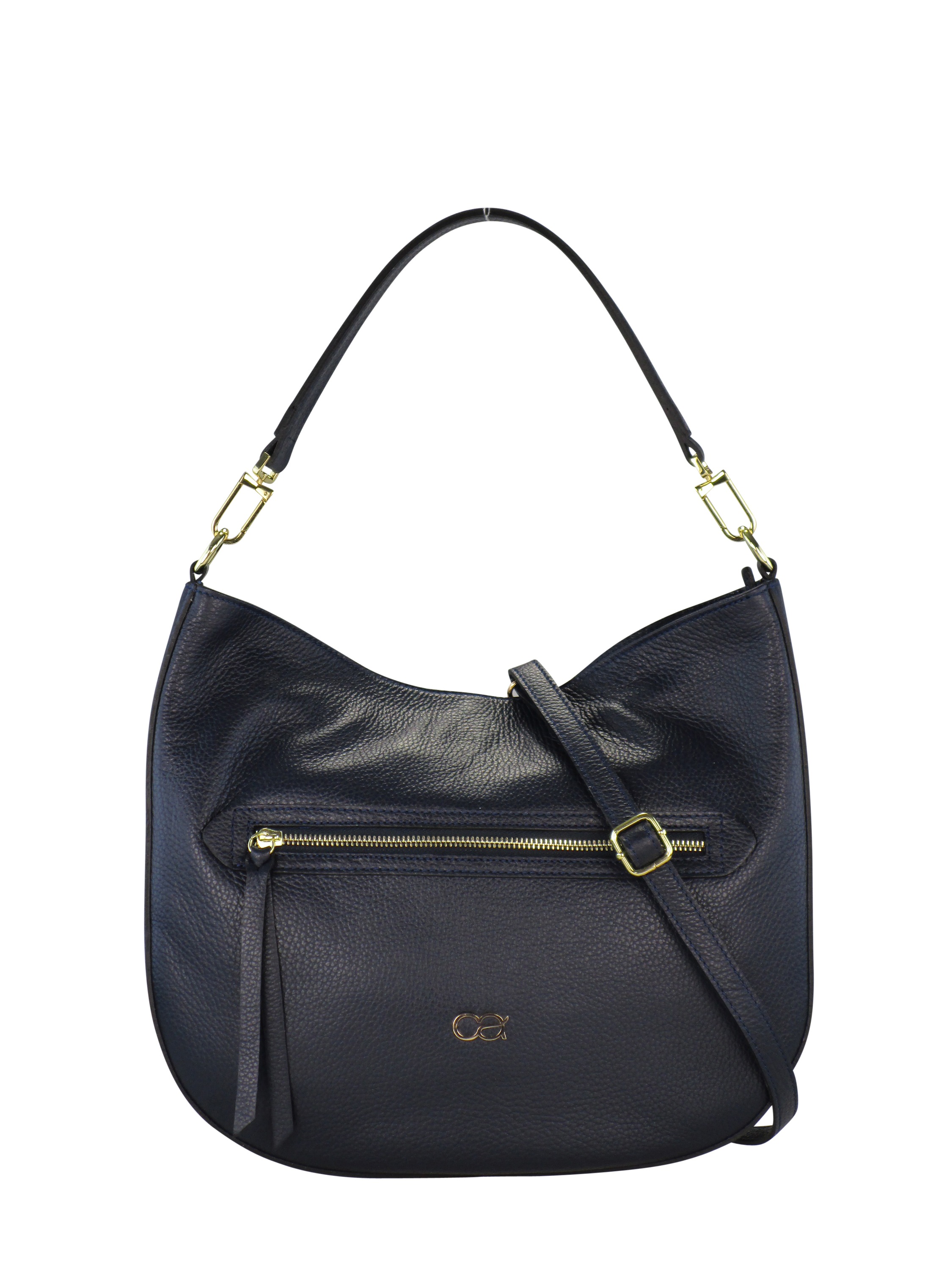 COLLEZIONE ALESSANDRO Schultertasche »Porto«, Mit geschwärzten Rändern und Frontreißverschluss