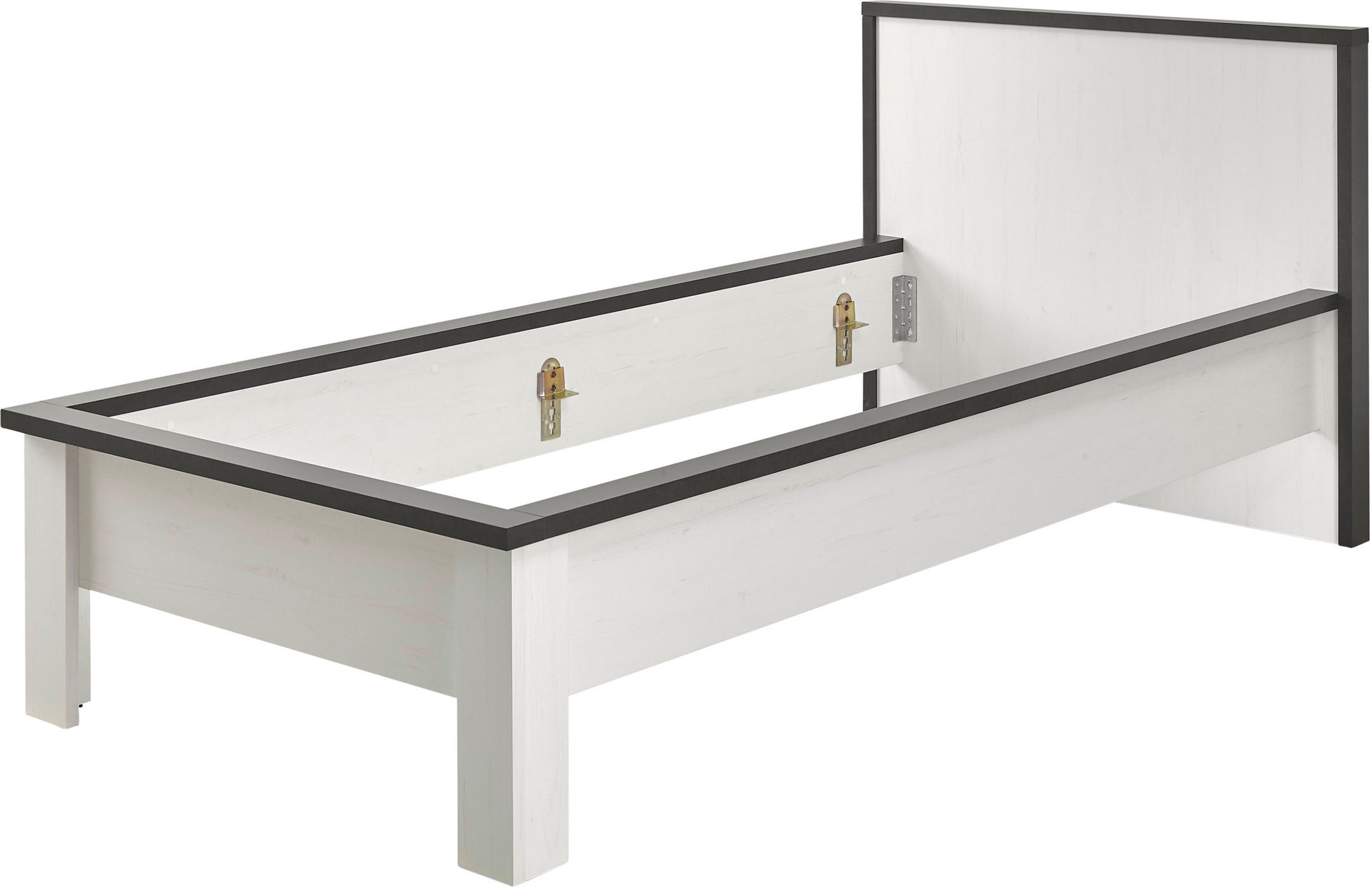 Thumbnail - Home affaire Schlafzimmer-Set "SHERWOOD" 3 Stk. tlg. Liegefläche 90x200cm, Schrank 2-trg. 93cm breit