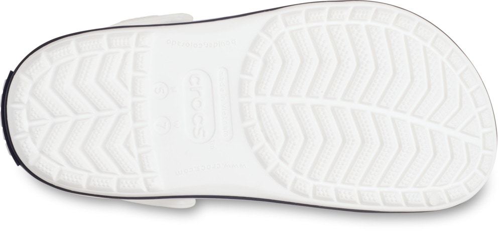 Crocs Clog »Crocband«, Sommerschuh, Gartenschuh, Poolslides, mit farbiger Laufsohle