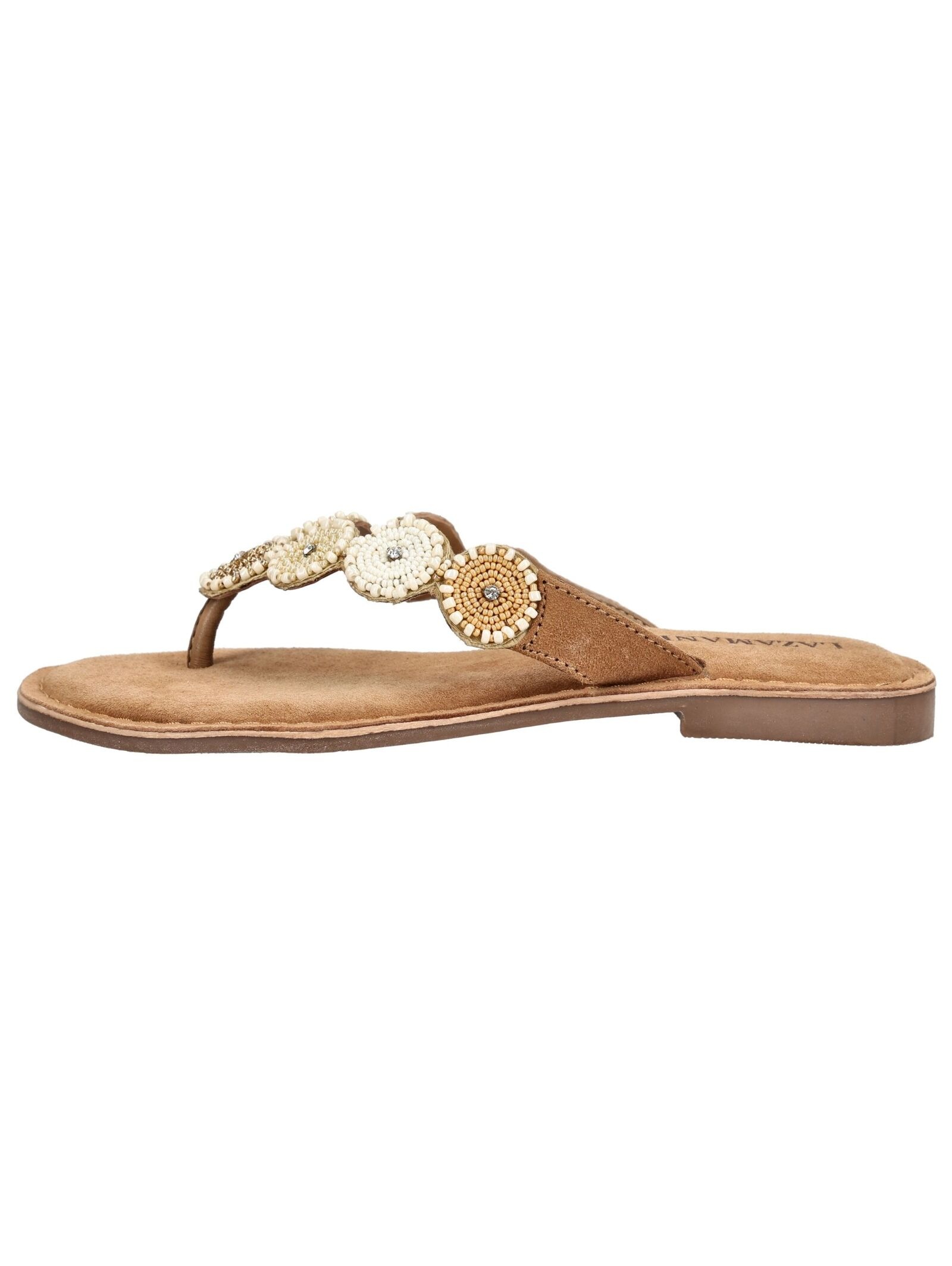 Lazamani Zehentrenner "Lazamani Pantoletten Leder" günstig online kaufen