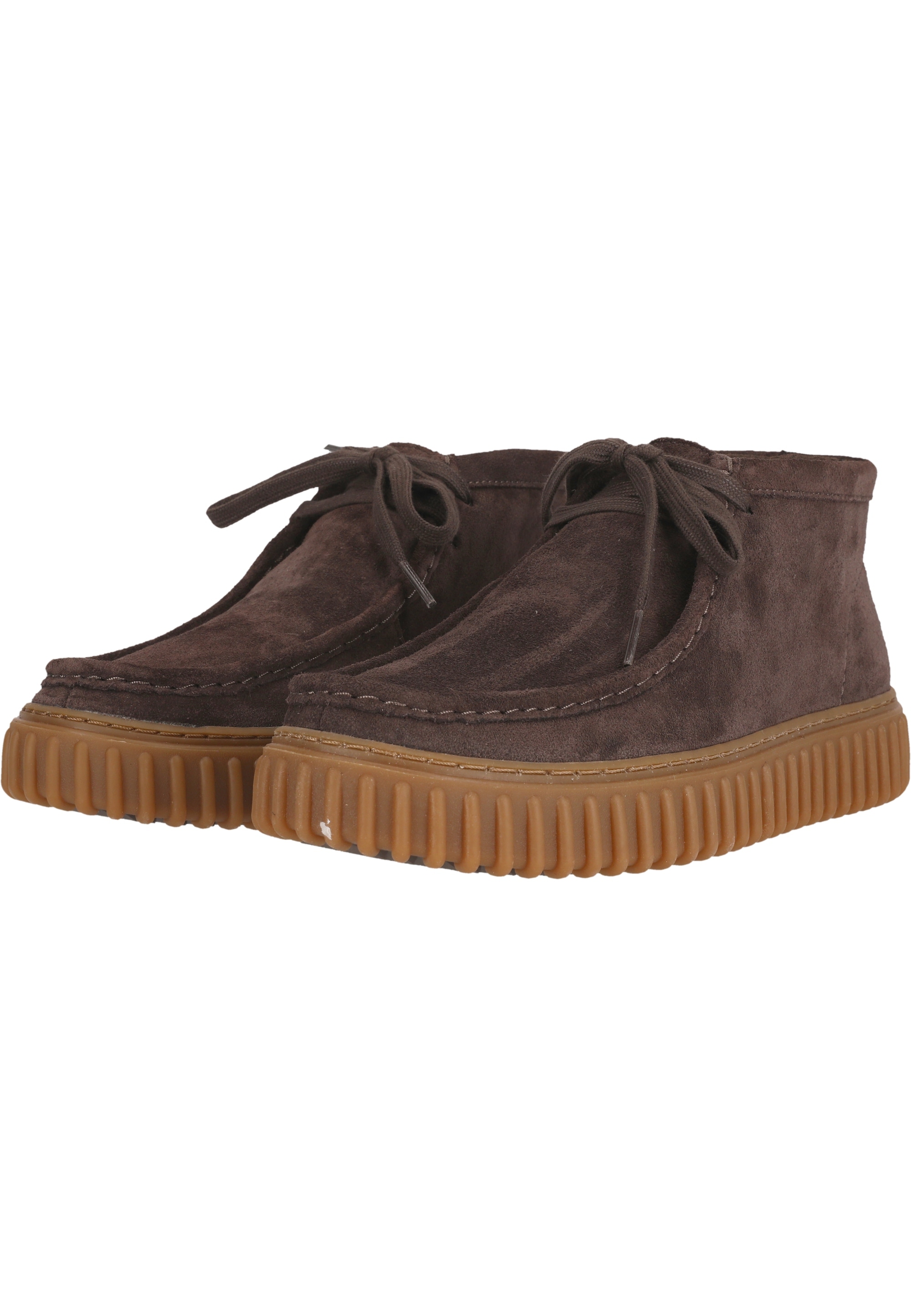 Clarks Schnürschuh »Torhill«, mit stromlinienförmigem Schnürdesign