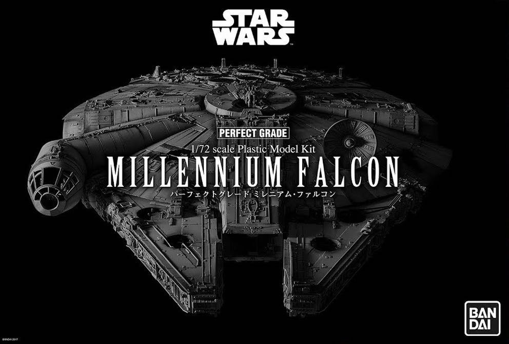 Revell® Modellbausatz »Disney Star Wars™ Millennium Falcon Perfect Grade™«, 1:72, mit Photoätzteilen und LED-Beleuchtung