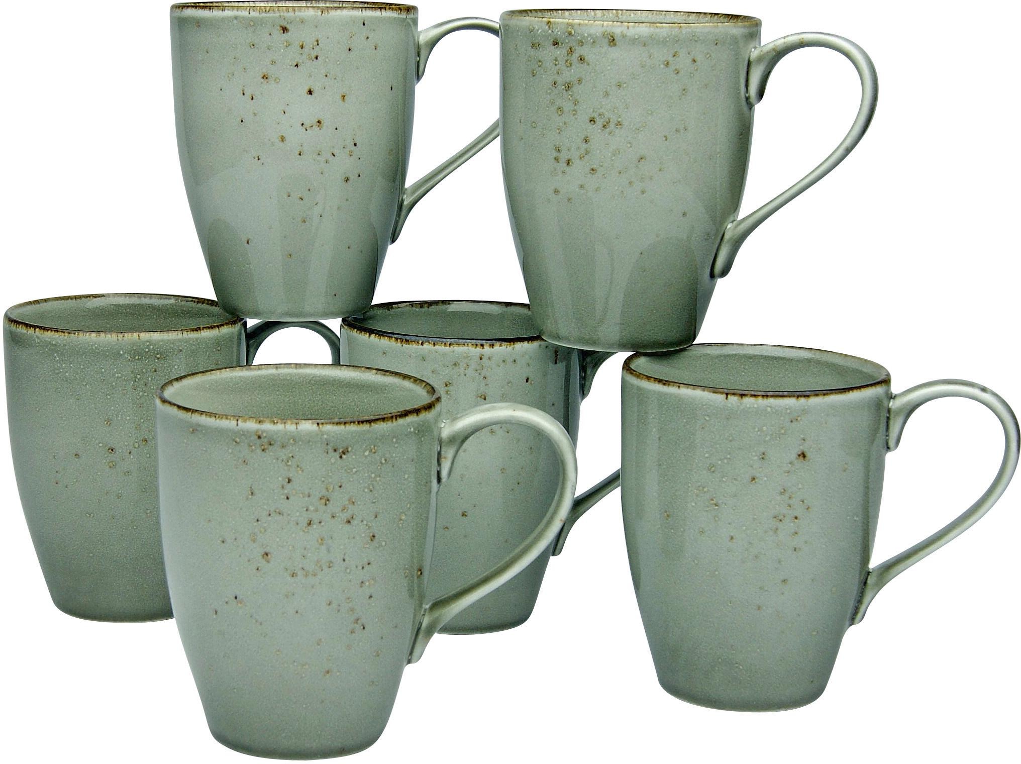 Becher »Kaffeebecher NATURE COLLECTION«, (Set, 6 tlg.), Tassen Set, 6-teilig