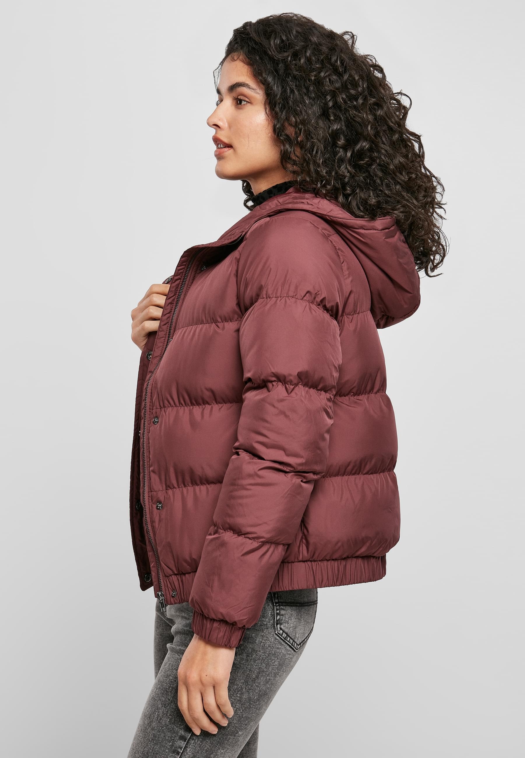 URBAN CLASSICS Winterjacke »Urban Classics Damen Ladies Hooded Puffer Jacket«, (1 St.), mit Kapuze